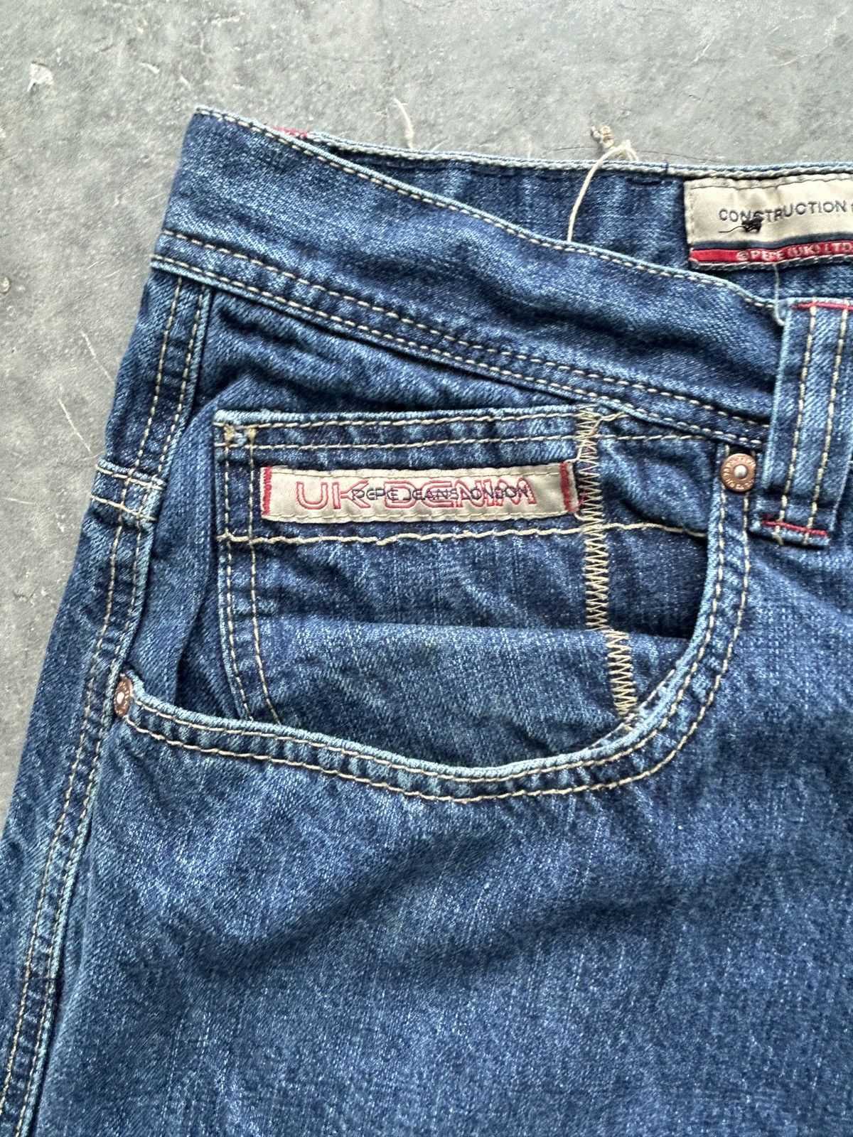 Pepe Jeans Vintage Y2K Pepe Jeans Double Knee Jeans Baggy Fit Size US 36 / EU 52 - 3 Thumbnail