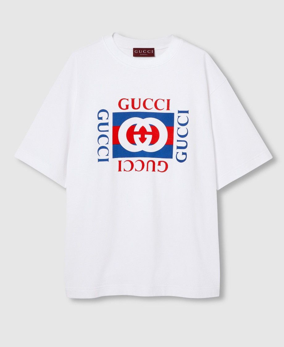 Gucci Gucci GG cotton jersey shirt Size US L / EU 52-54 / 3 - 1 Thumbnail