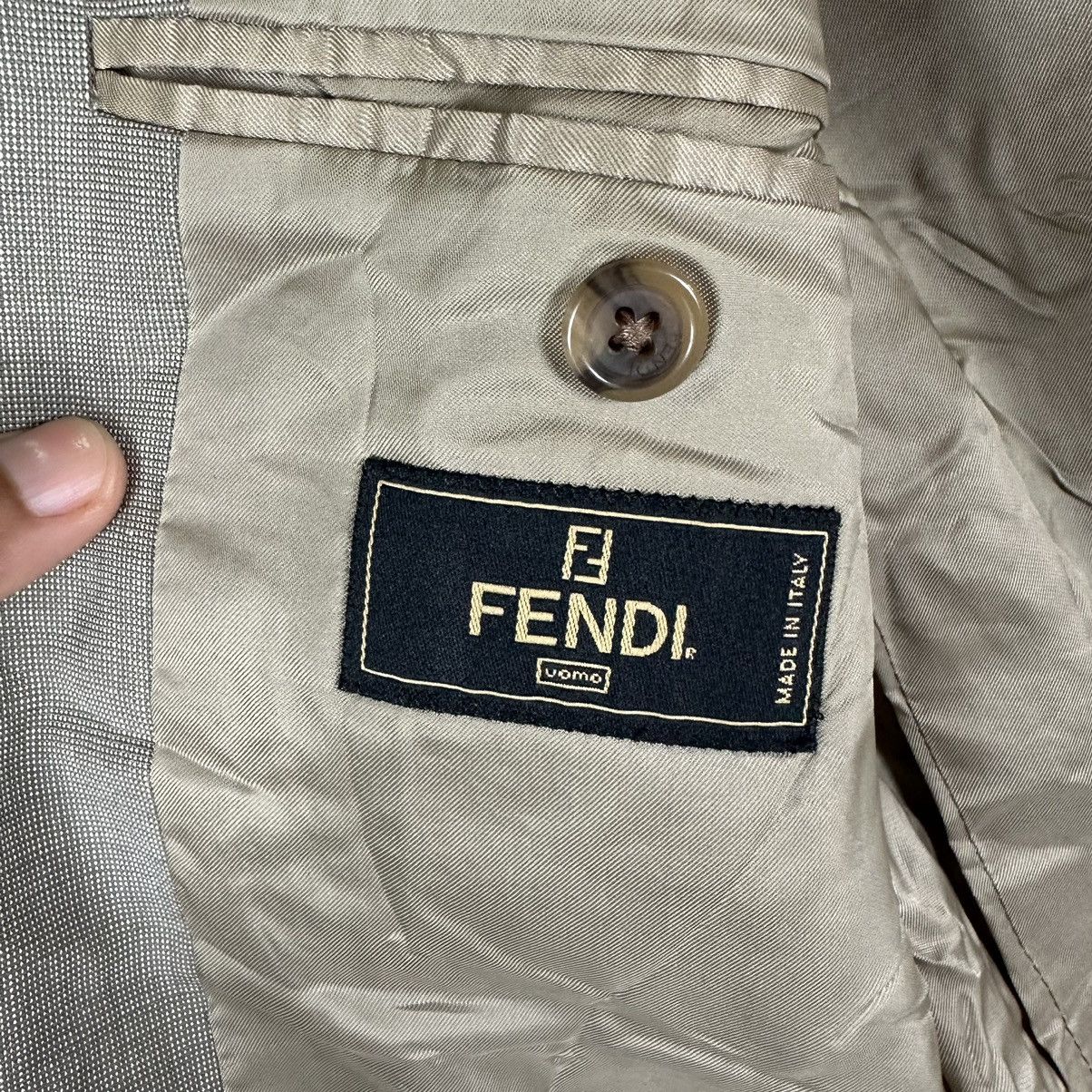 Designer × Fendi × Vintage FENDI BLAZER Size 48R - 8 Thumbnail