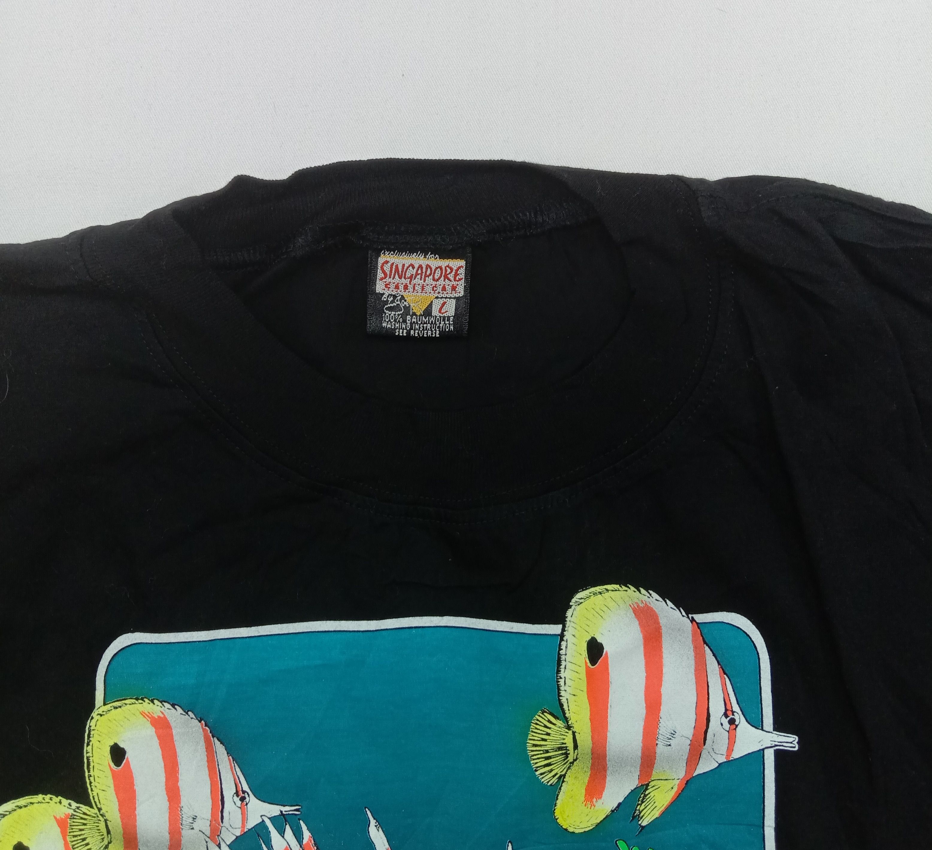 Japanese Brand Vintage Safari Singapore T Shirt Size US L / EU 52-54 / 3 - 2 Thumbnail