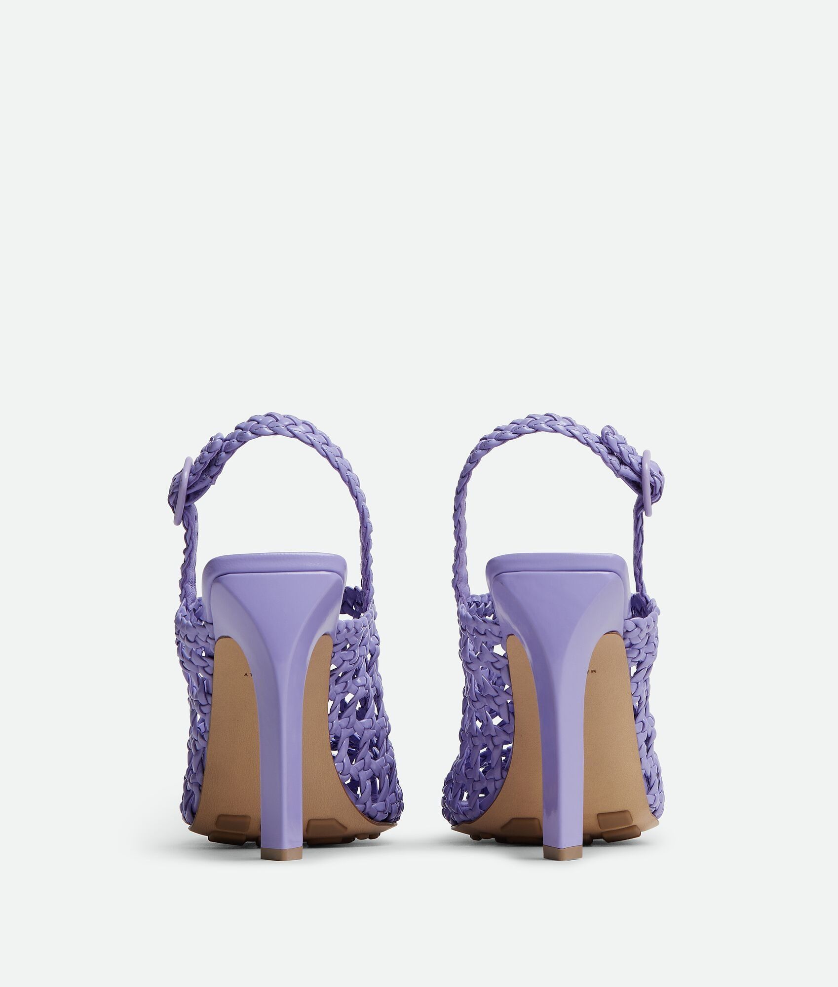 Bottega Veneta o1loc1c0925 754008 Jimbo Slingback Pumps in Purple Size US 8 / IT 38 - 3 Thumbnail
