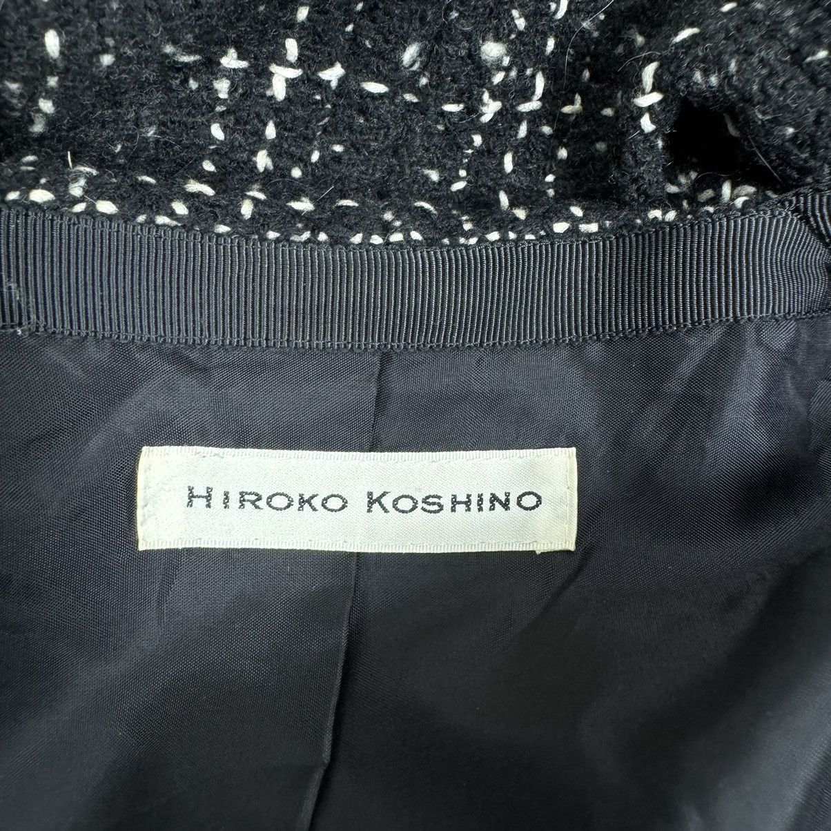 Hiroko Koshino Homme ❄️HIROKO KOSHINO ASYMMETRIC PETITE JACKET Size S / US 4 / IT 40 - 10 Thumbnail