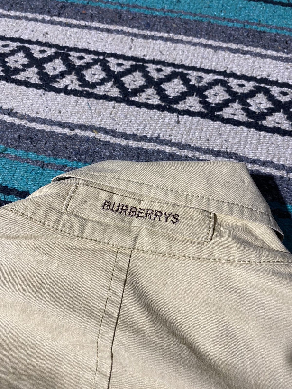 Burberry 90s Burberrys Nova Checkered Trench Coat Jacket Size US L / EU 52-54 / 3 - 10 Thumbnail