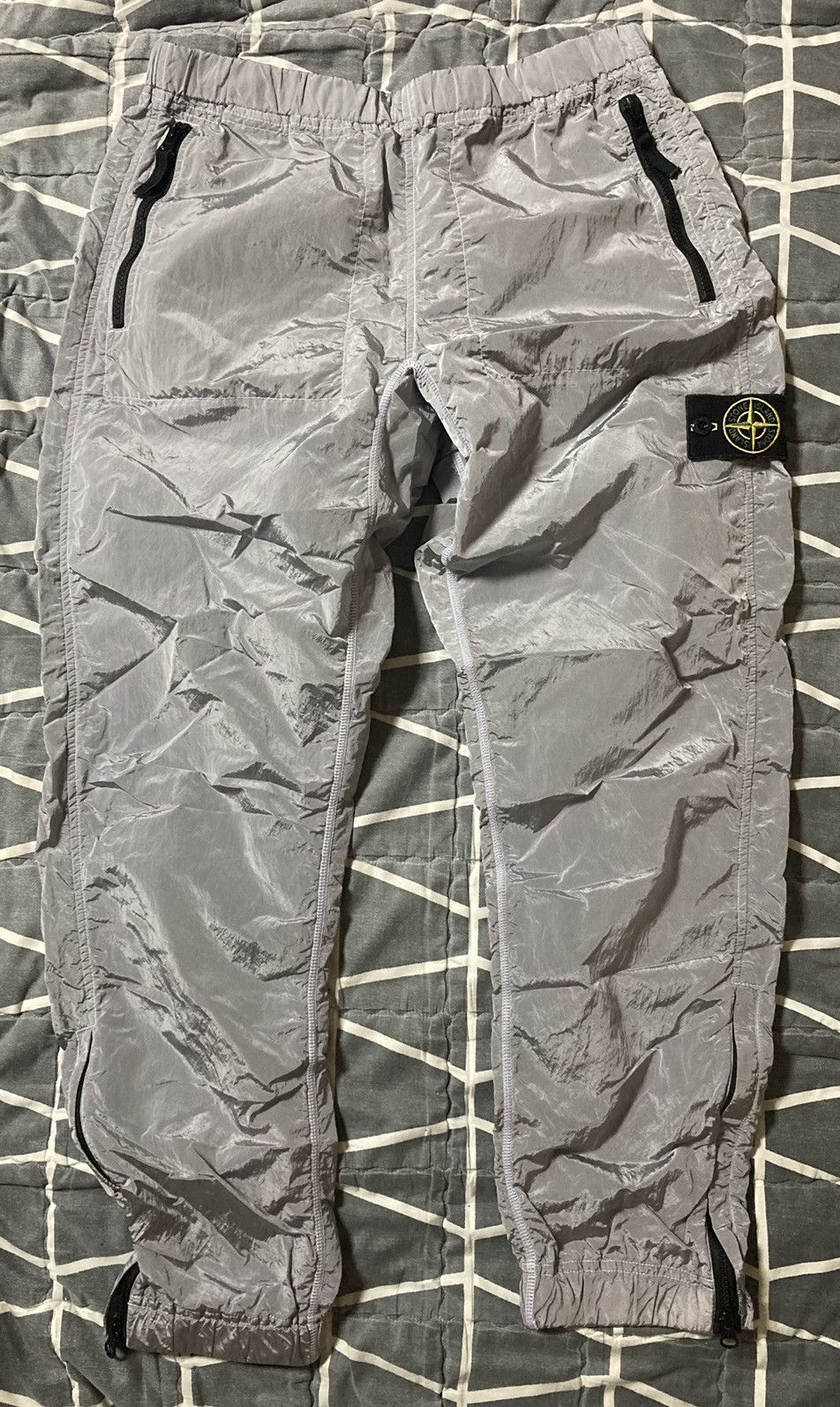 Stone Island Stone Island Nylon Metal Track Pants Size US 32 / EU 48 - 6 Thumbnail