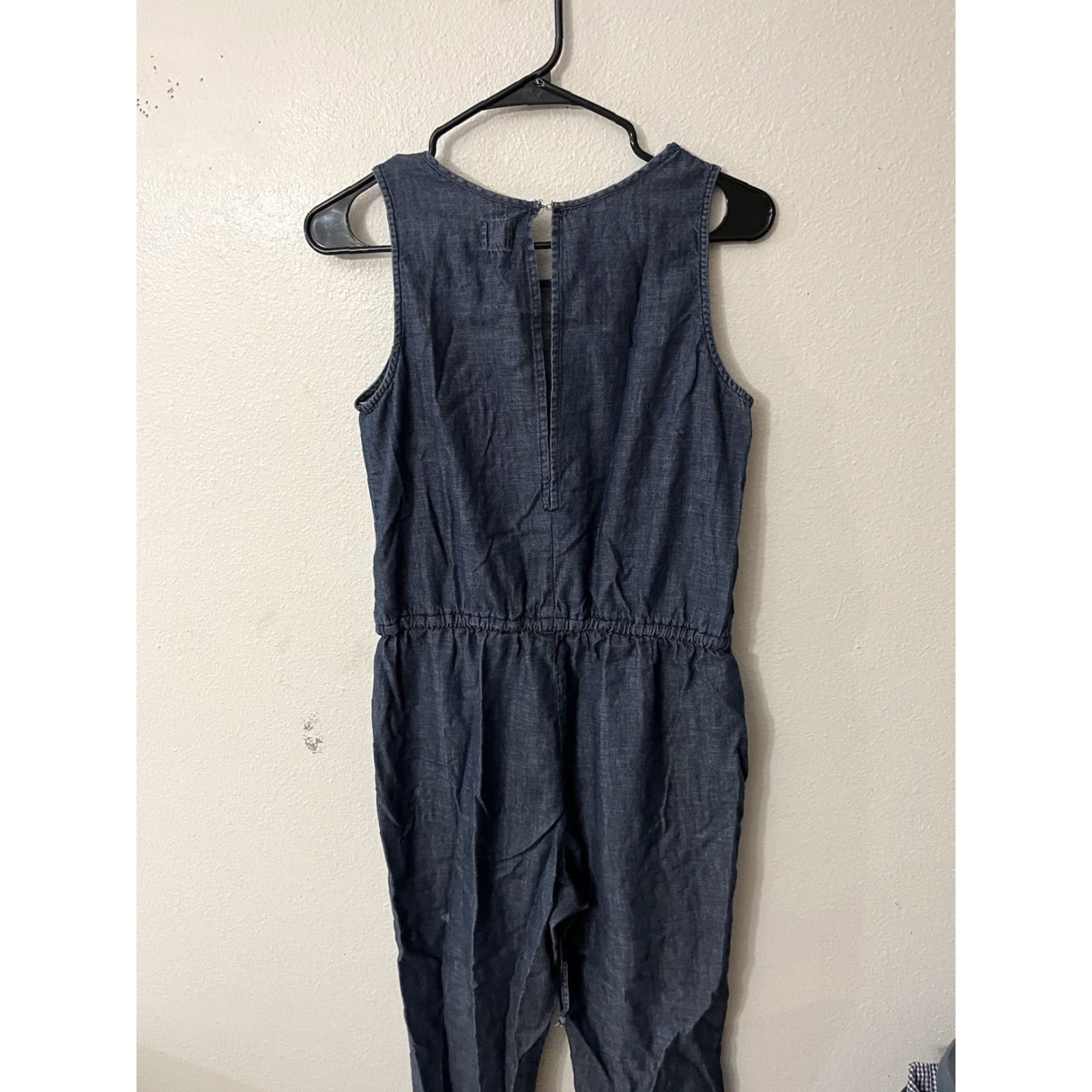 Gap Gap 1969 Cami Chambray Sleeveless Jumpsuit Size XS. Pants Size 26" / US 2 / IT 38 - 5 Thumbnail