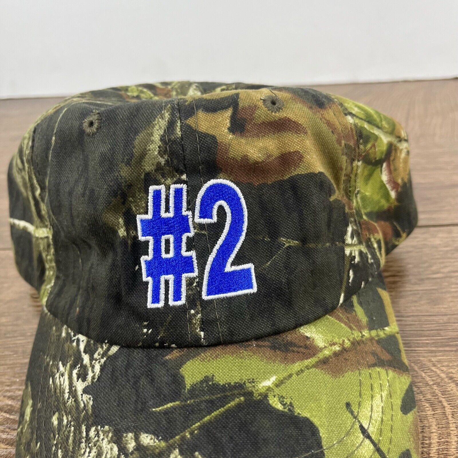Other #2 Baseball Hat Adjustable Hat Camo Adjustable Hat Green Adu Size ONE SIZE - 7 Thumbnail