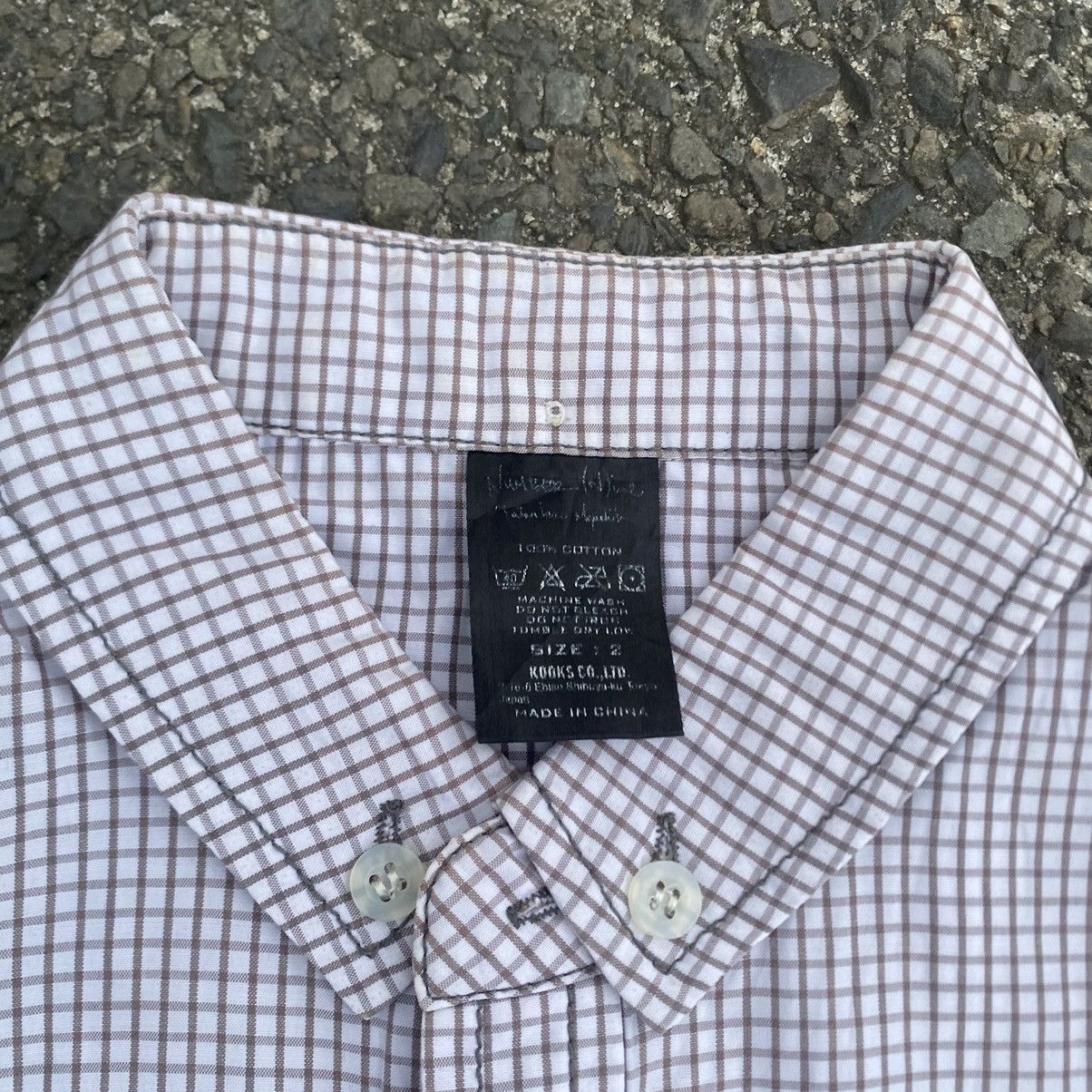 Number (N)ine Number Nine Chekered Shirt Size US M / EU 48-50 / 2 - 2 Thumbnail