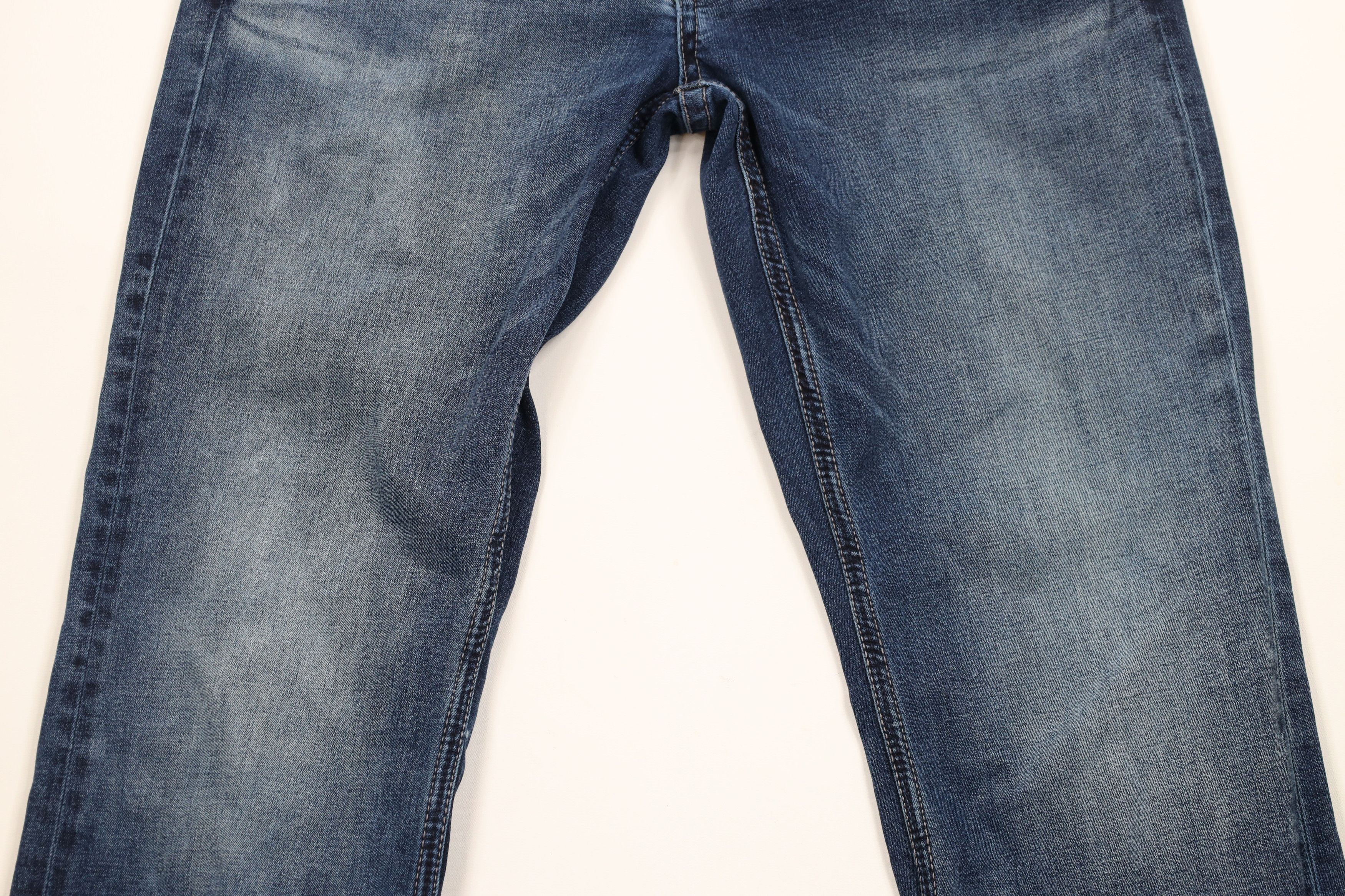 Vintage Buckle BKE Stitch Stretch Jake Bootleg Denim Jeans Blue Size US 36 / EU 52 - 3 Thumbnail