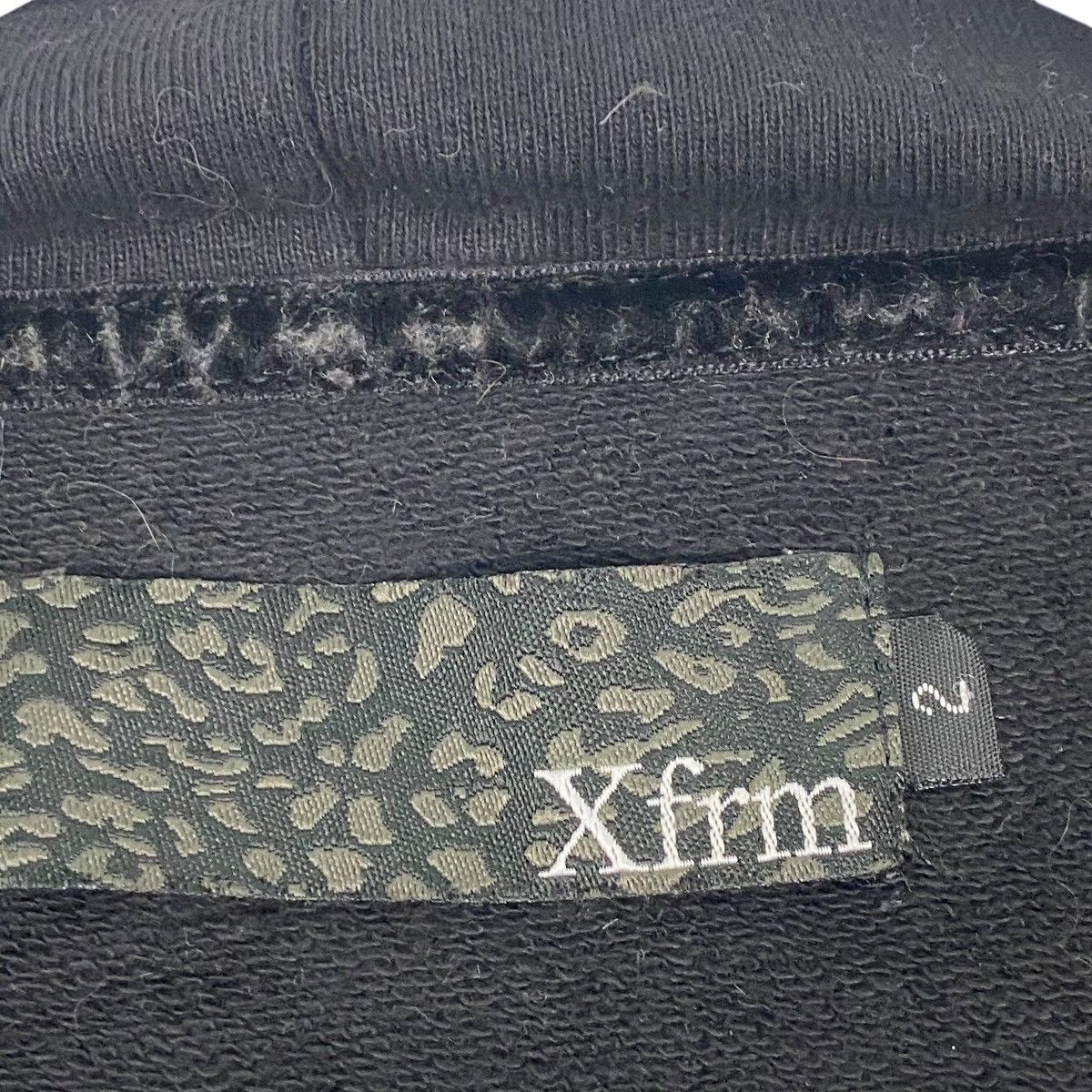 Vintage Vintage X FRM Hoodie Sweater Black Pullover Jumper Size L Size US L / EU 52-54 / 3 - 6 Thumbnail