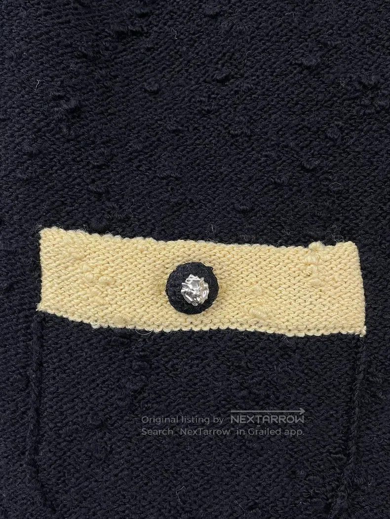 Chanel Chanel 24K black and gold knitted vest Size XXS / US 00 / IT 34 - 3 Thumbnail