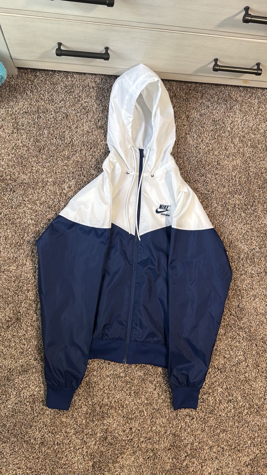 Nike Nike windbreaker hoodie Size US M / EU 48-50 / 2 - 2 Thumbnail