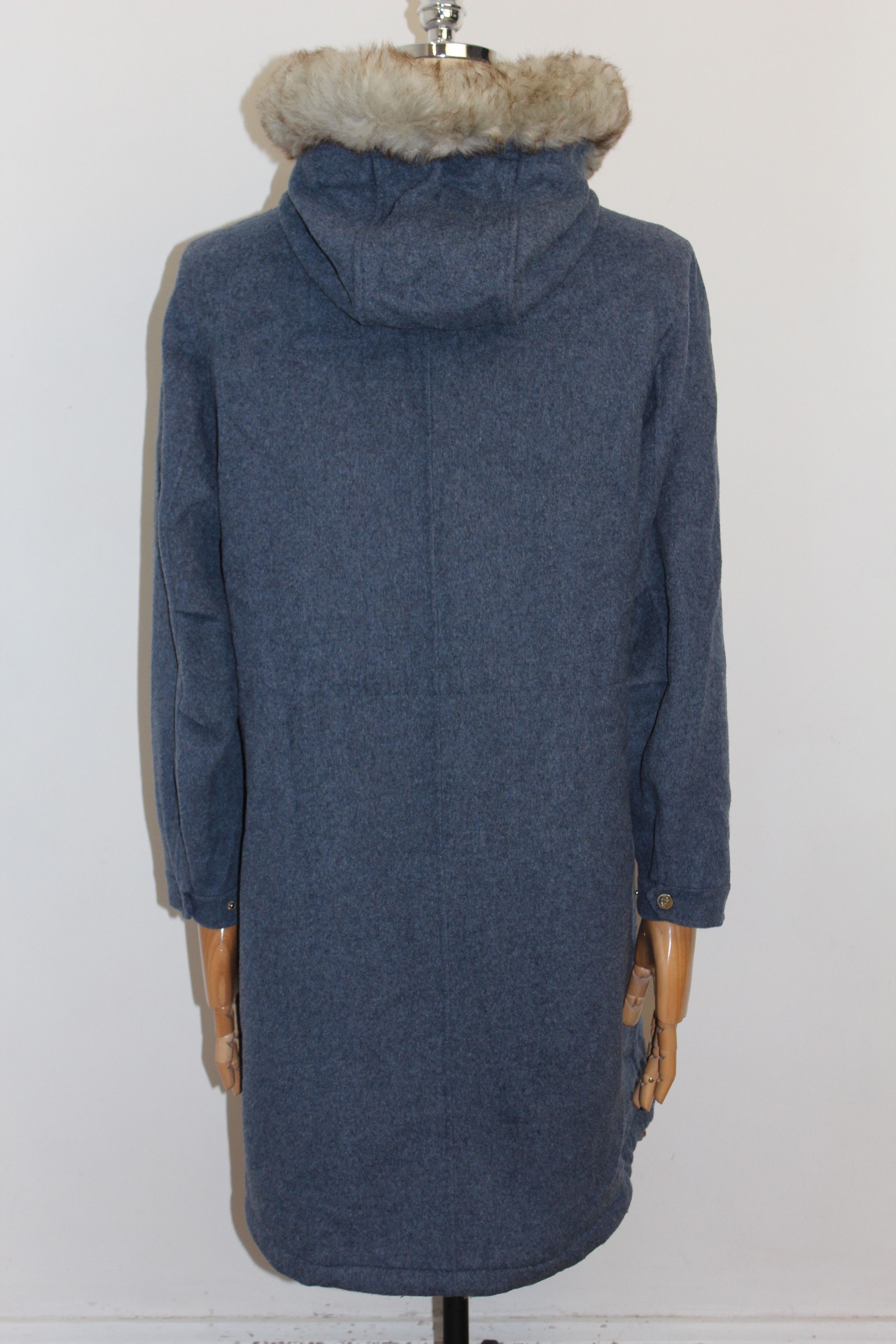 Massimo Dutti MASSIMO DUTTI wool parka jacket Size L / US 10 / IT 46 - 4 Thumbnail