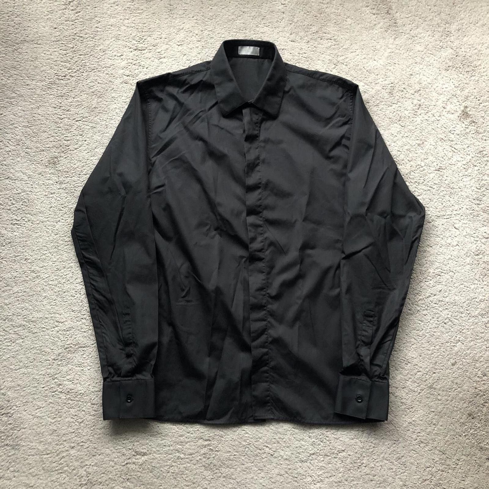 Dior Dior Homme Concealed Button Shirt Size US M / EU 48-50 / 2 - 1 Thumbnail