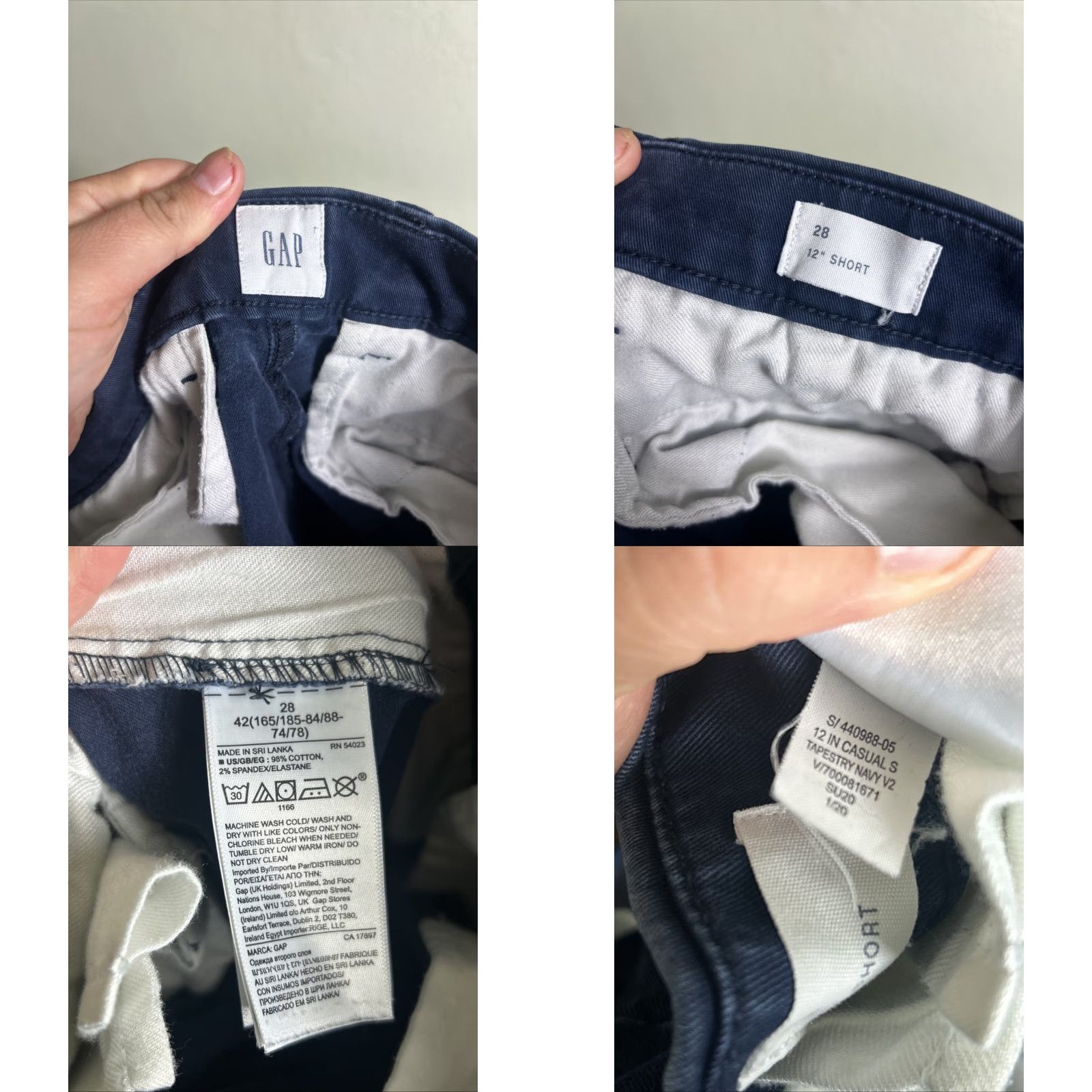 Gap **Mens Gap Chino Shorts Navy Blue Faded 28 Cotton** User: **Gap Mens Chino Shorts Navy Blue Faded 28 Cotton** Size US 28 / EU 44 - 9 Thumbnail