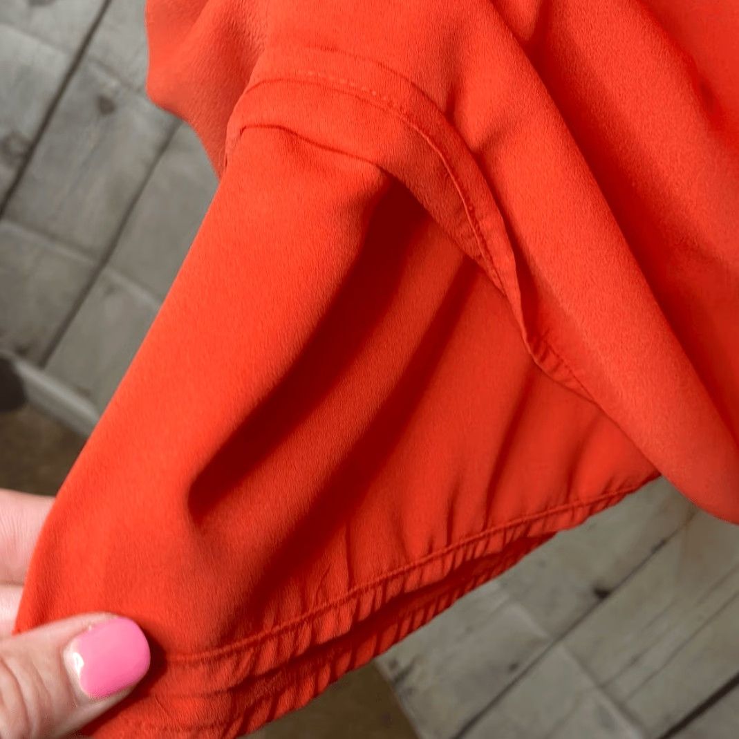 Vintage Pink republic Women’s Orange Sleeveless Midi Cut Out Back Dress XL Woman Dress Shift Midi Orange Cut Out Back Women XL Size XL / US 12-14 / IT 48-50 - 6 Thumbnail