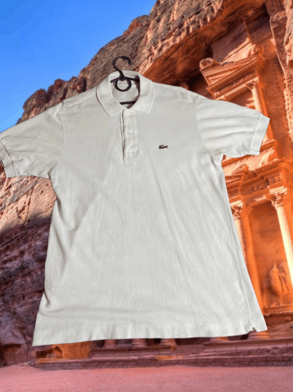 Lacoste × Vintage Vintage Lacoste Tee Shirt Men Camo Alligator polo Size US M / EU 48-50 / 2 - 1 Thumbnail
