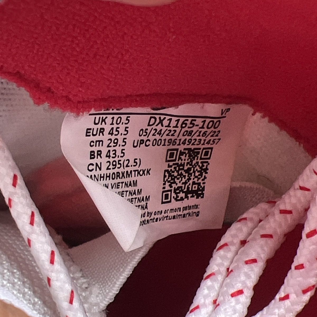 Nike Air Zoom flight 95 true red Size US 11.5 / EU 44-45 - 8 Thumbnail