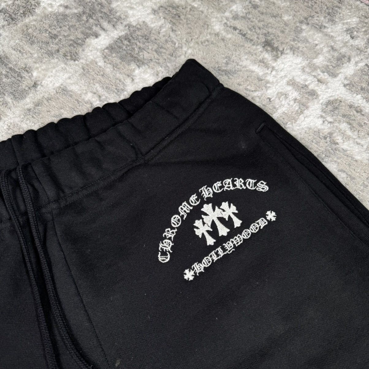 Chrome Hearts King taco triple cross embroidered sweatpants Size US 34 / EU 50 - 8 Thumbnail