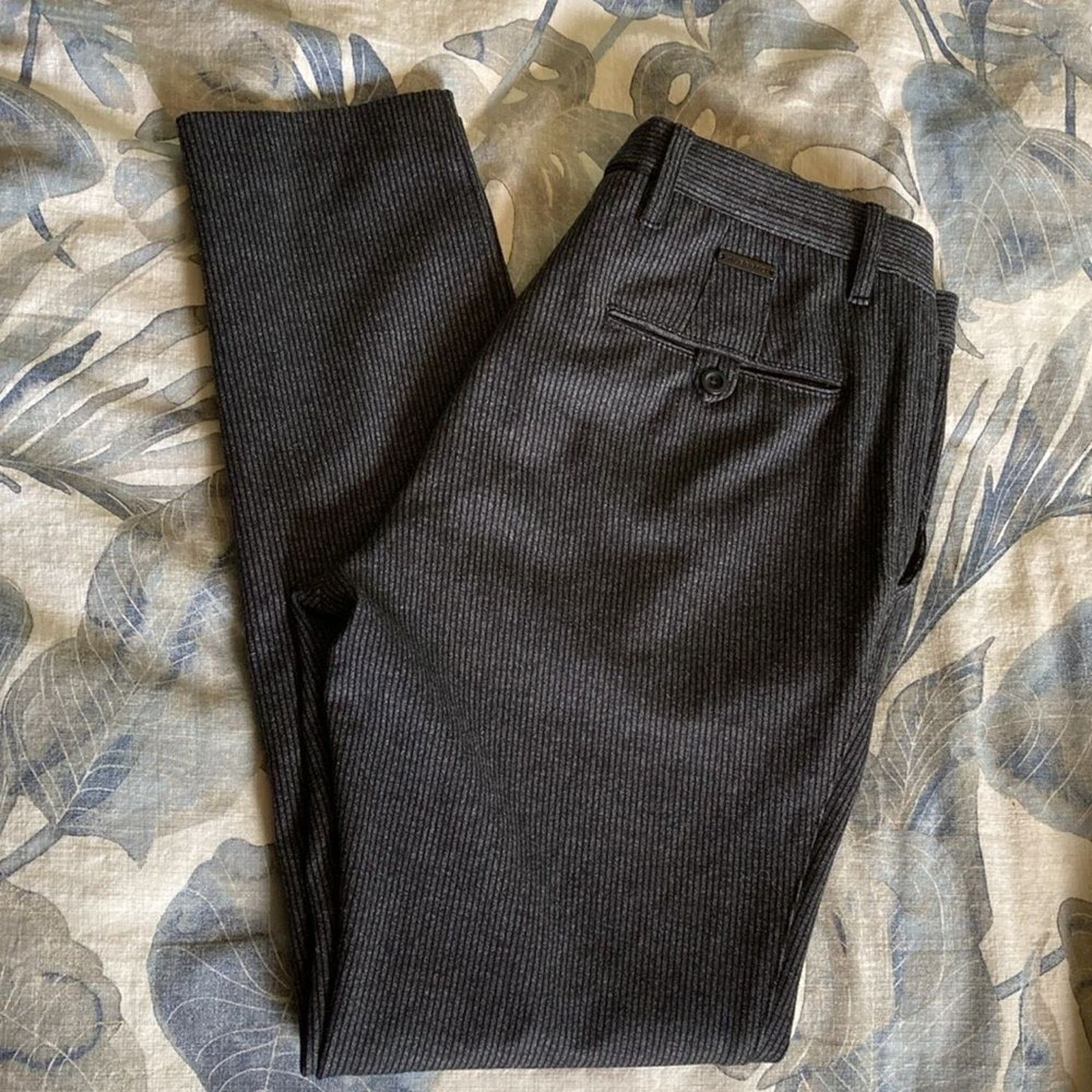 Alberto Alberto Mens Pants Size 32 X 30 Style "Rob" Stripe Jersey Size US 32 / EU 48 - 14 Thumbnail