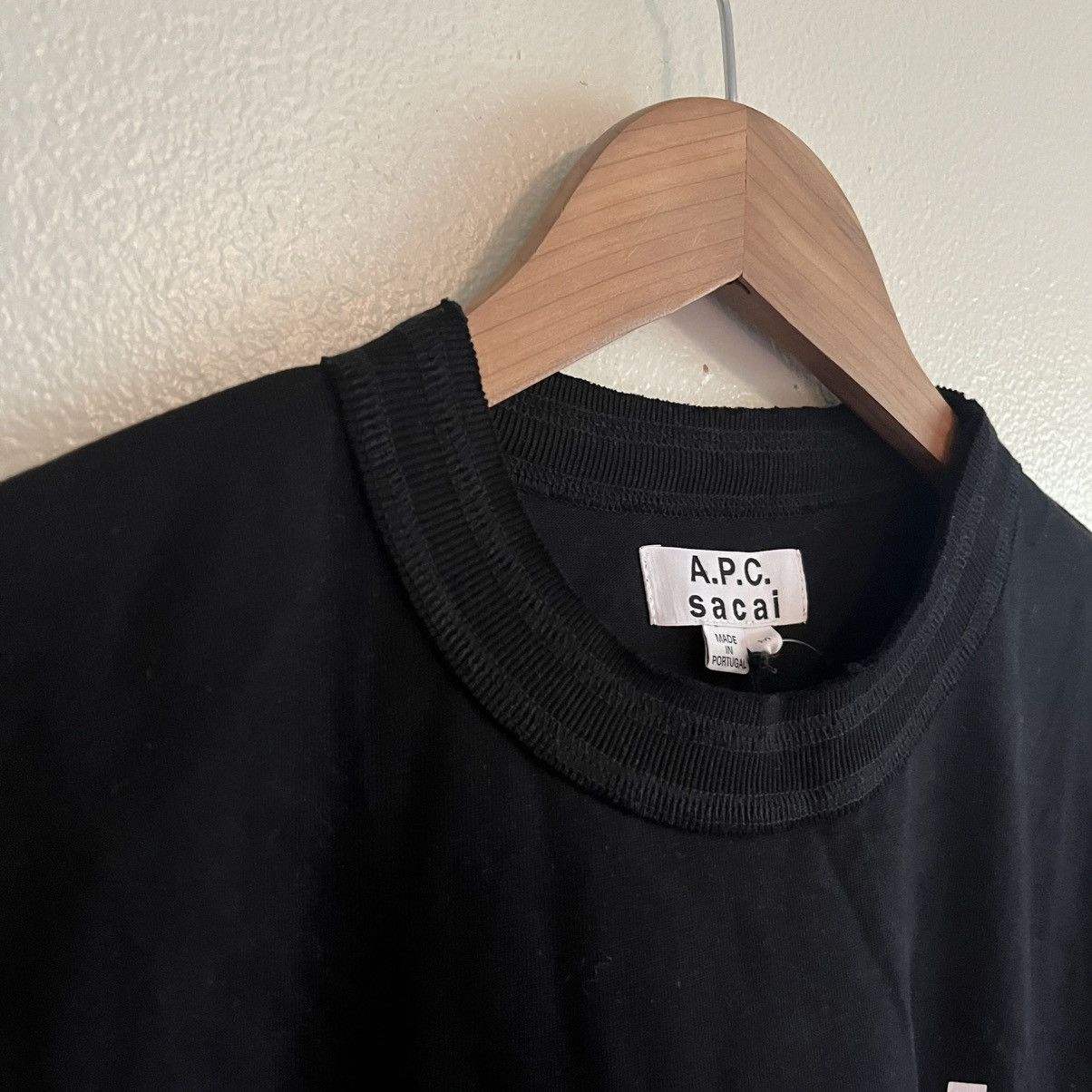 A.P.C. × Sacai Side Zip Taiyo Tee Size US M / EU 48-50 / 2 - 7 Thumbnail