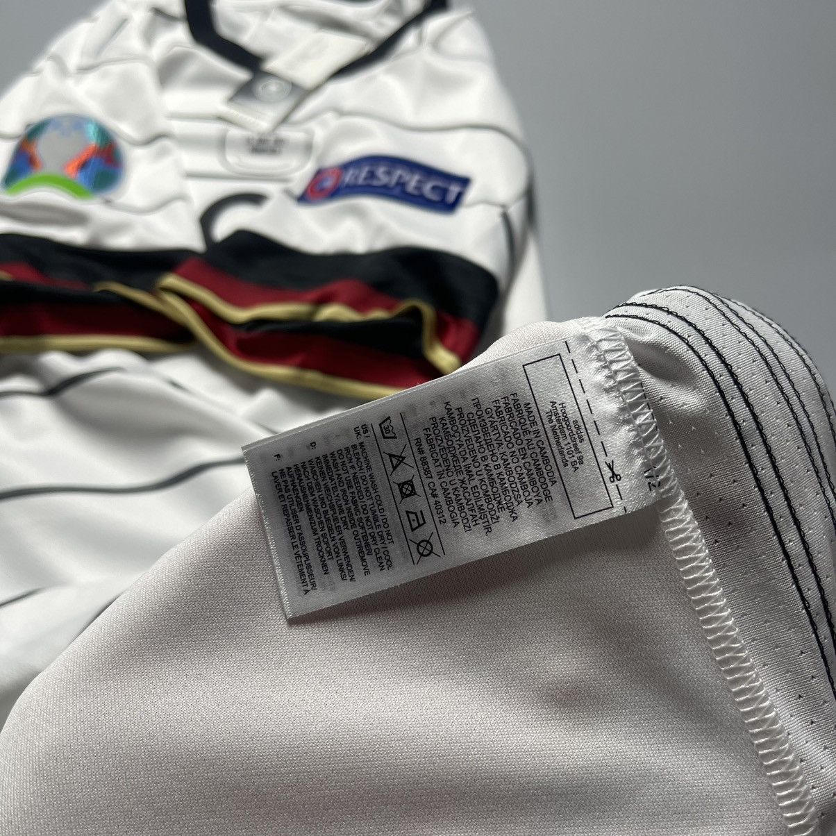 Adidas GERMANY ADIDAS 2020 EURO FOOTBALL HOME JERSEY #8 KROOS Size US L / EU 52-54 / 3 - 13 Thumbnail