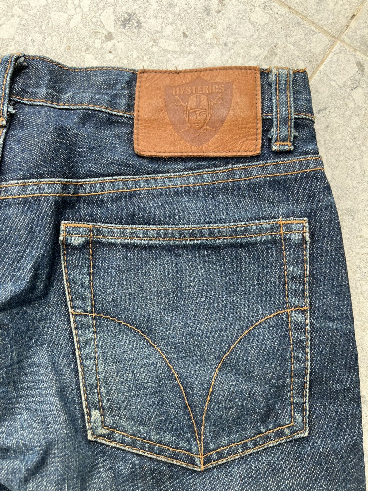 Hysteric Glamour × Indigo Hysteric Glamour bottom flared denim Size 30" / US 8 / IT 44 - 14 Thumbnail