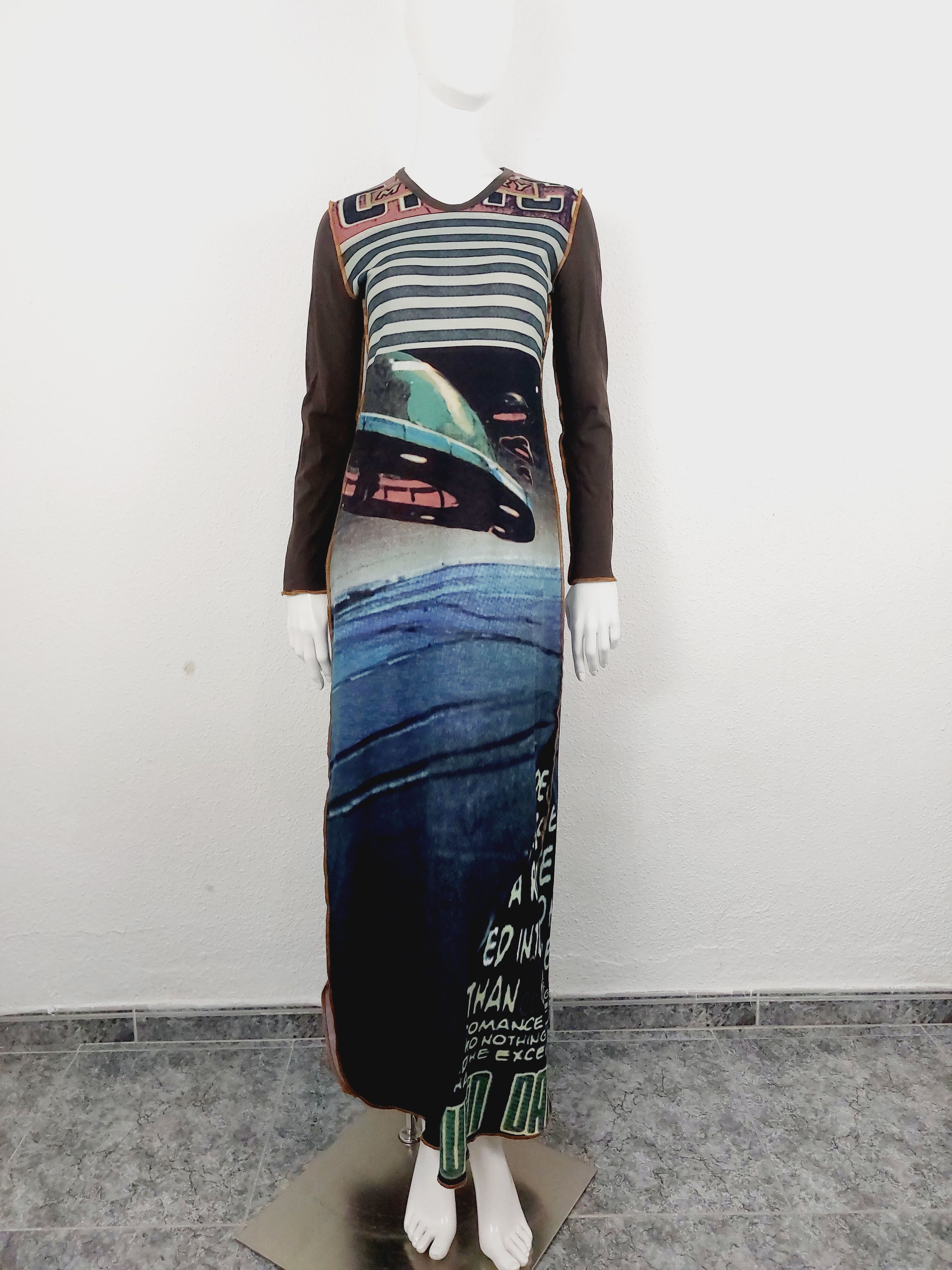 Cop Copine COP COPINE Mystery Space UFO Alien Mesh Dress Size S / US 4 / IT 40 - 16 Thumbnail