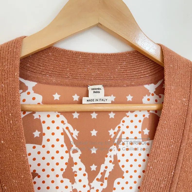 Hermes Hermes Wool and Silk Blend Cardigan Size XS / US 0-2 / IT 36-38 - 3 Thumbnail