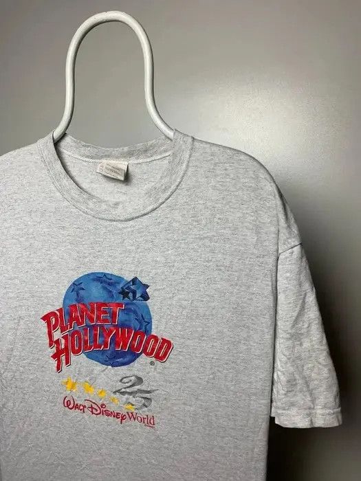 Planet Hollywood Vintage planet Hollywood t-shirt 1991 size XL USA grey Size US XL / EU 56 / 4 - 2 Thumbnail