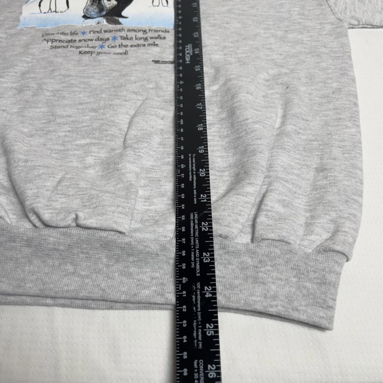 Jerzees NWT Advice from a Penguin Graphic Sweatshirt Adult S Size US L / EU 52-54 / 3 - 9 Thumbnail