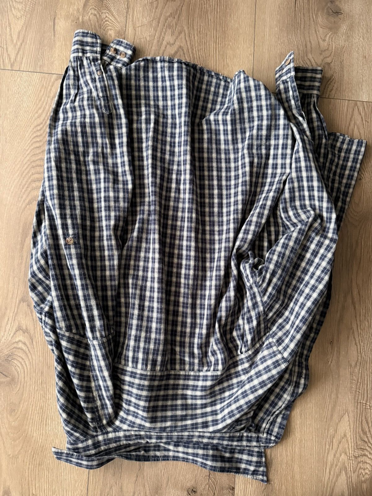 Fjallraven Fjällräven Plaid Flannel Shirt Blue White Check Long Sleeve Size US L / EU 52-54 / 3 - 8 Thumbnail
