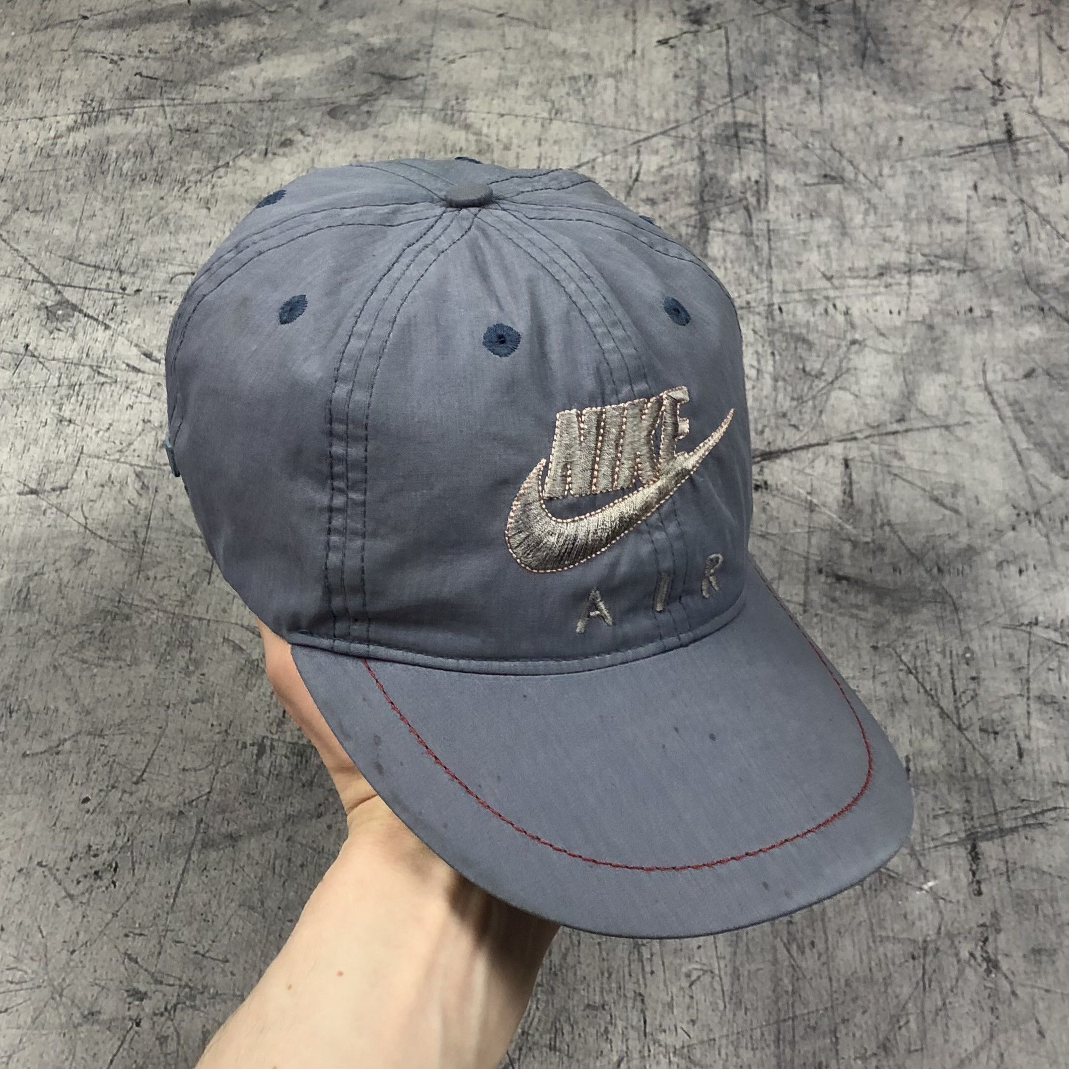 Nike Vintage 90s Nike Air Cap Size ONE SIZE - 8 Thumbnail