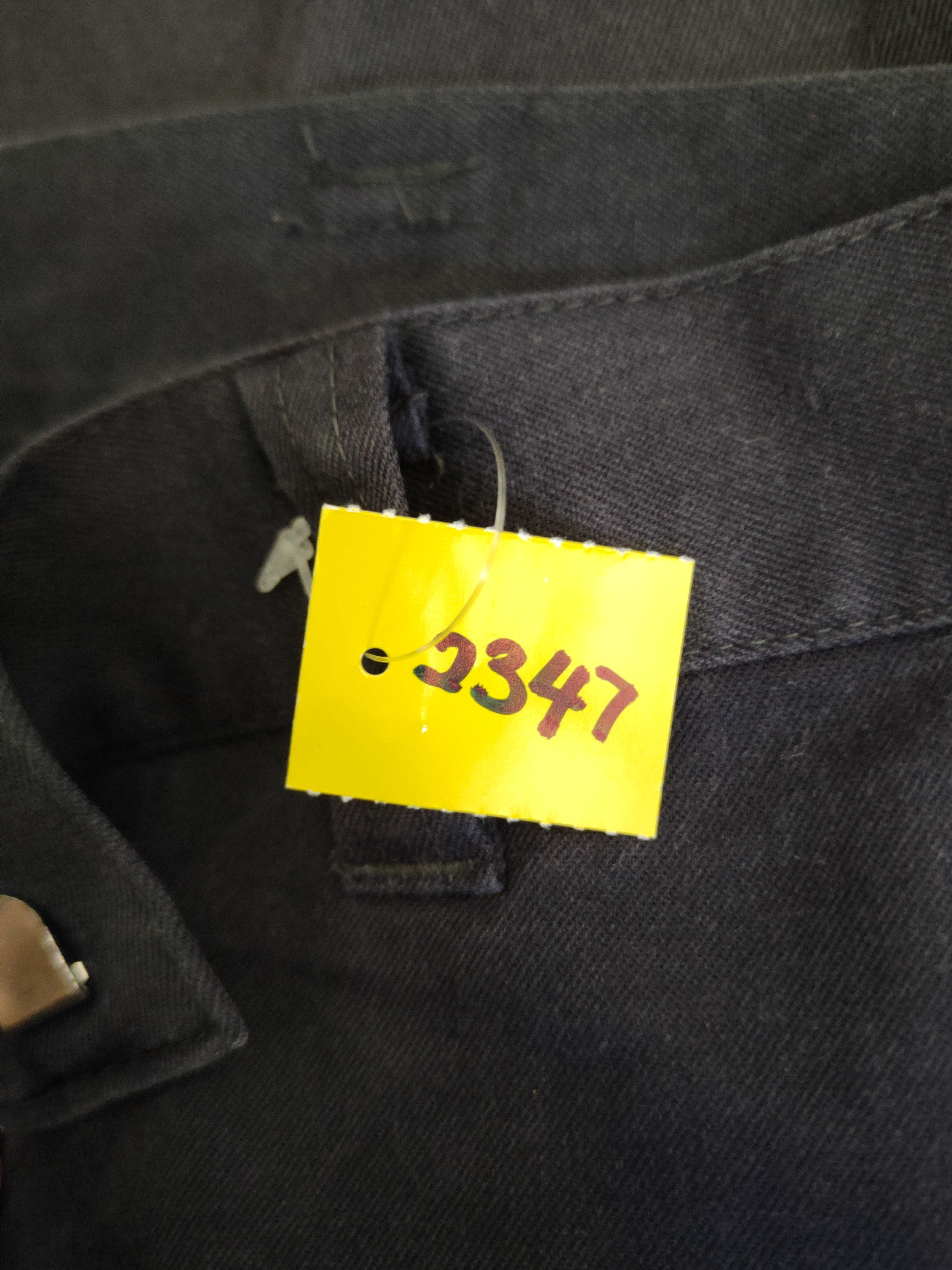 Japanese Brand DL Double X Action Navy Multipocket Cargo Pants #2347 Size US 35 - 17 Thumbnail