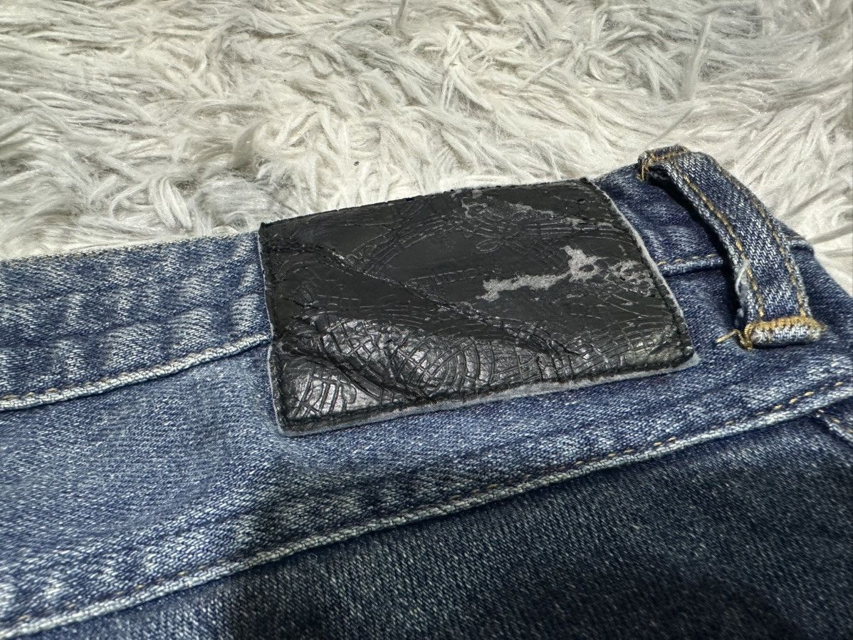 Number (N)ine 🔥Y2K 2000s Number (N)ine Note Denim Distressed Size US 30 / EU 46 - 11 Thumbnail