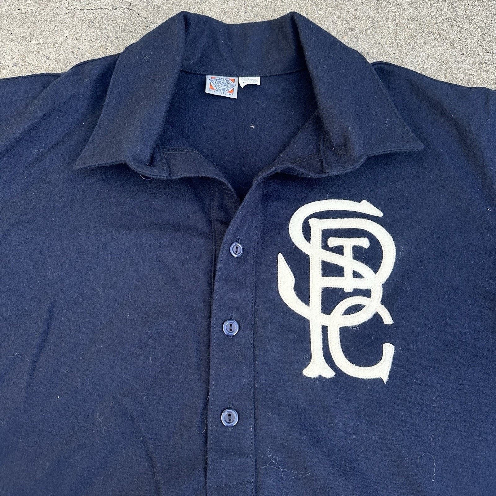 Ebbets Field Flannels Ebbets Field Flannel St. Paul Colored Gophers Wool Jersey Size US XXL / EU 58 / 5 - 2 Thumbnail