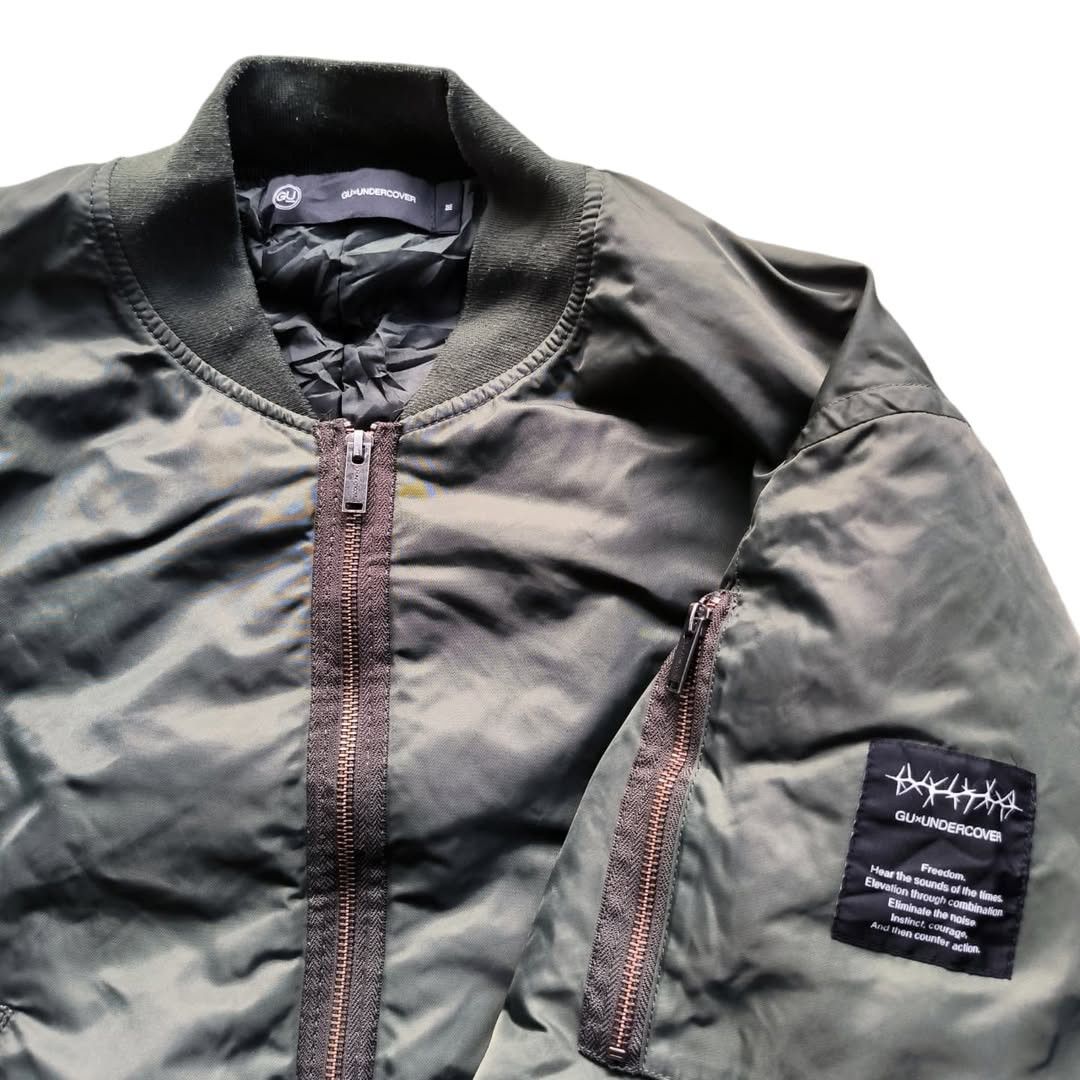GU × Undercover GU x Undercover FreedomNoise Bomber Jacket Size US M / EU 48-50 / 2 - 4 Thumbnail