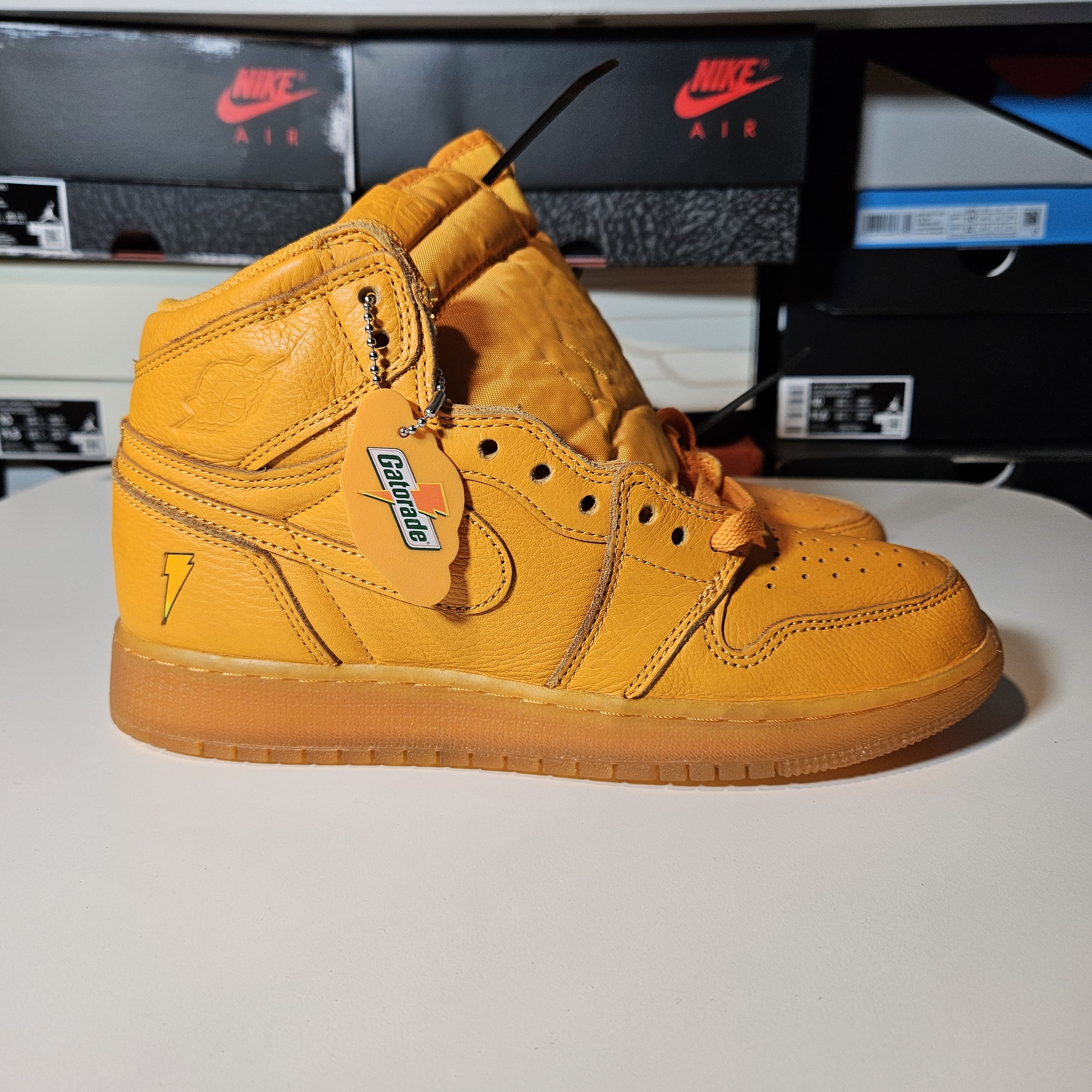 Jordan Brand Jordan 1 G8rd Orange Peel Size 6.5Y Size US 6.5 / EU 39-40 - 2 Thumbnail