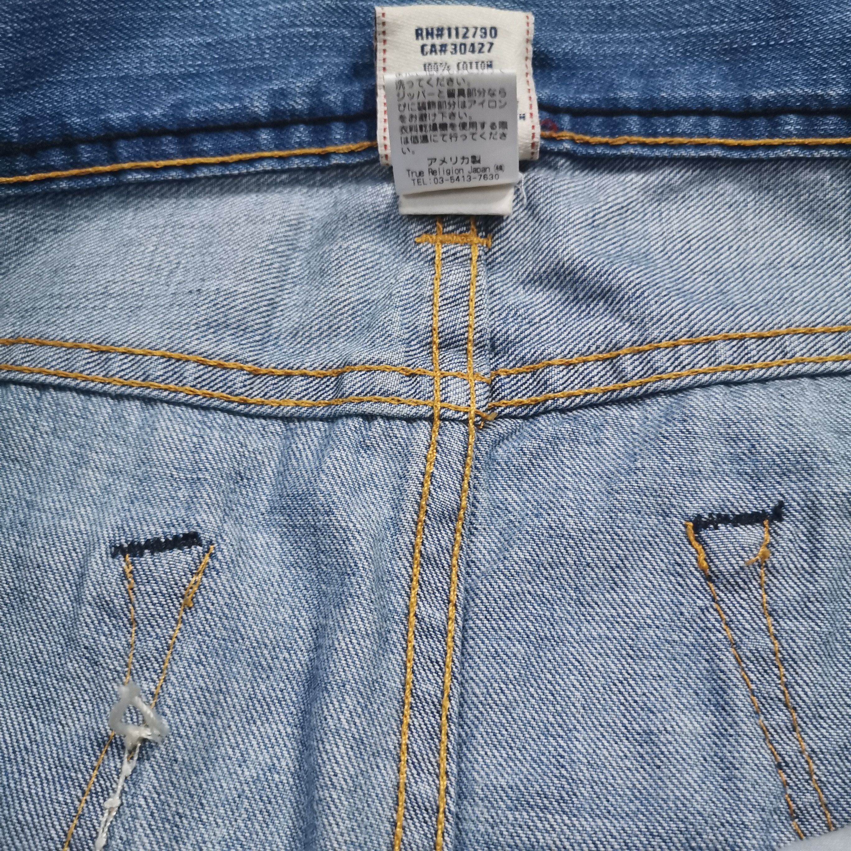 True Religion Y2k Embroidered Boro Stiching Patch Selvedge True Religion Size US 34 / EU 50 - 12 Thumbnail