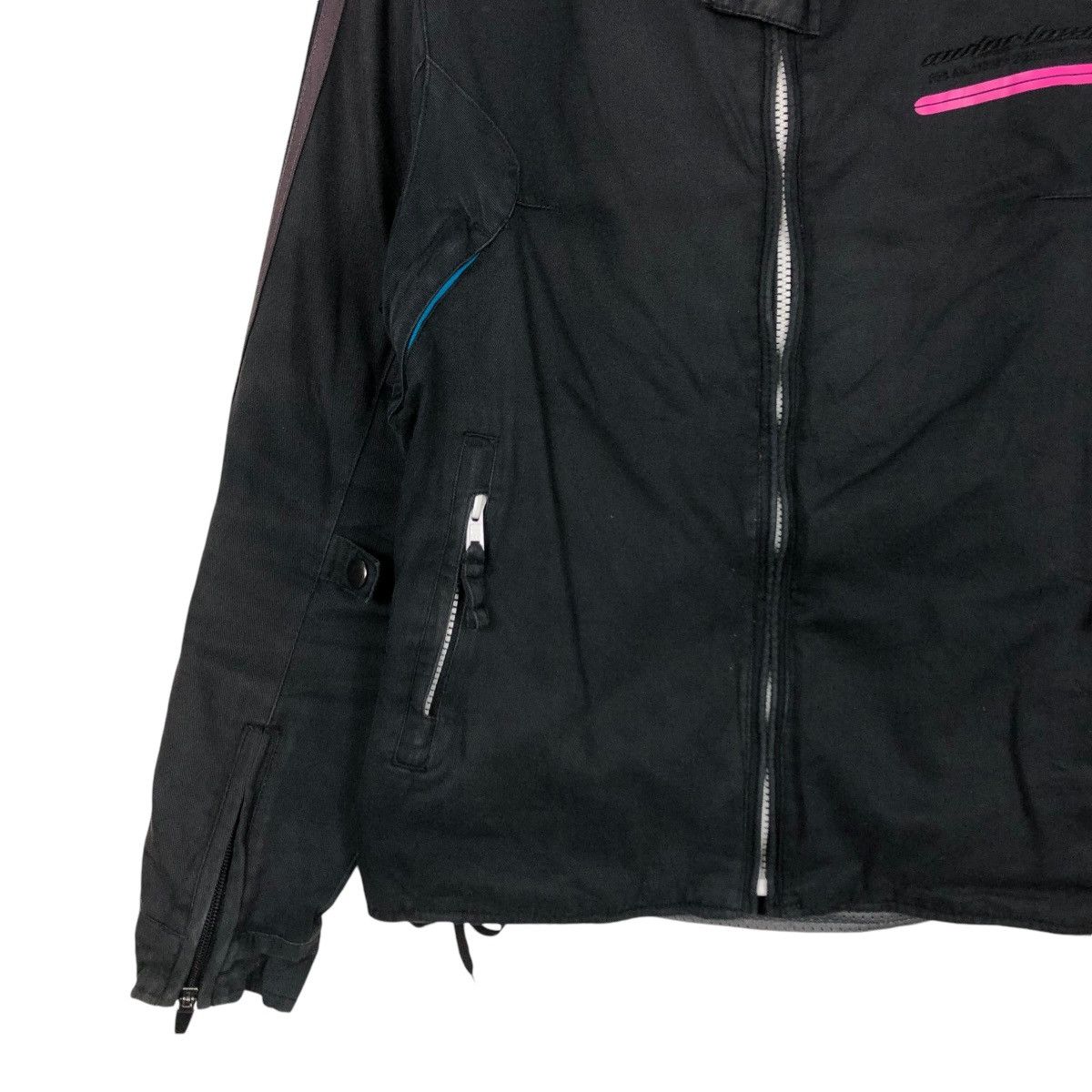 Japanese Brand 🔥VINTAGE BIKER RACING JACKET MOTOR HEAD RICH BLACK KADOYA Size US M / EU 48-50 / 2 - 6 Thumbnail