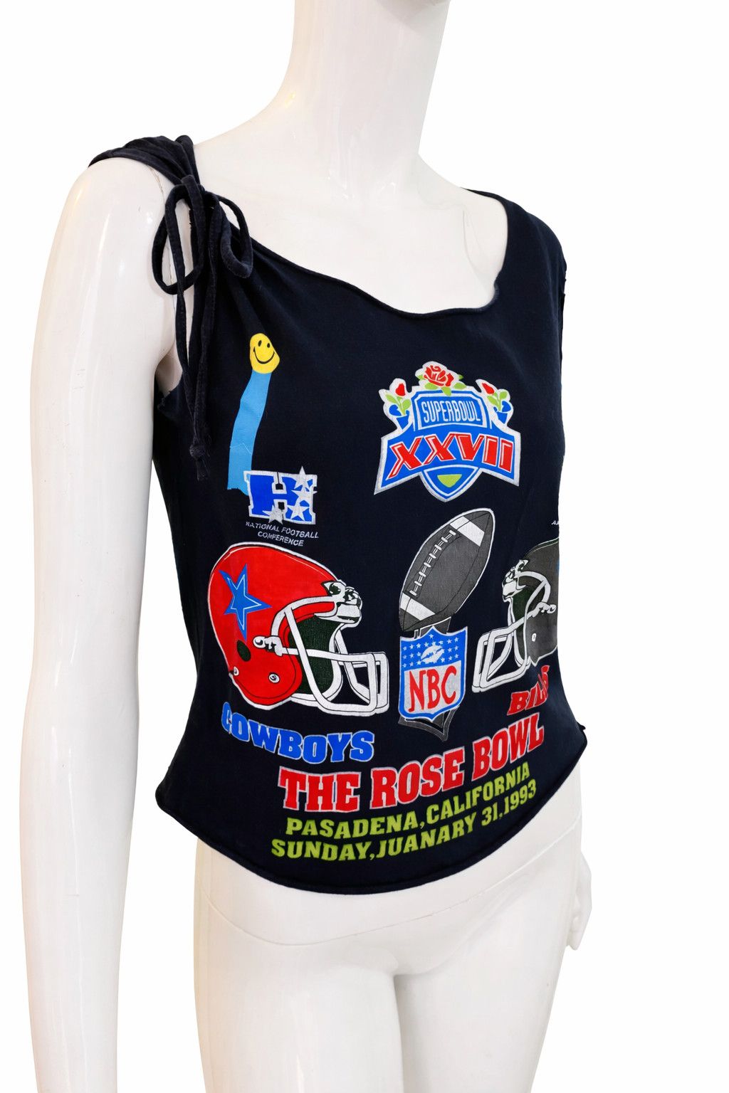 Dolce & Gabbana Dolce & Gabbana D&G Super Bowl Football Sport Top Fringe Size S / US 4 / IT 40 - 1 Thumbnail