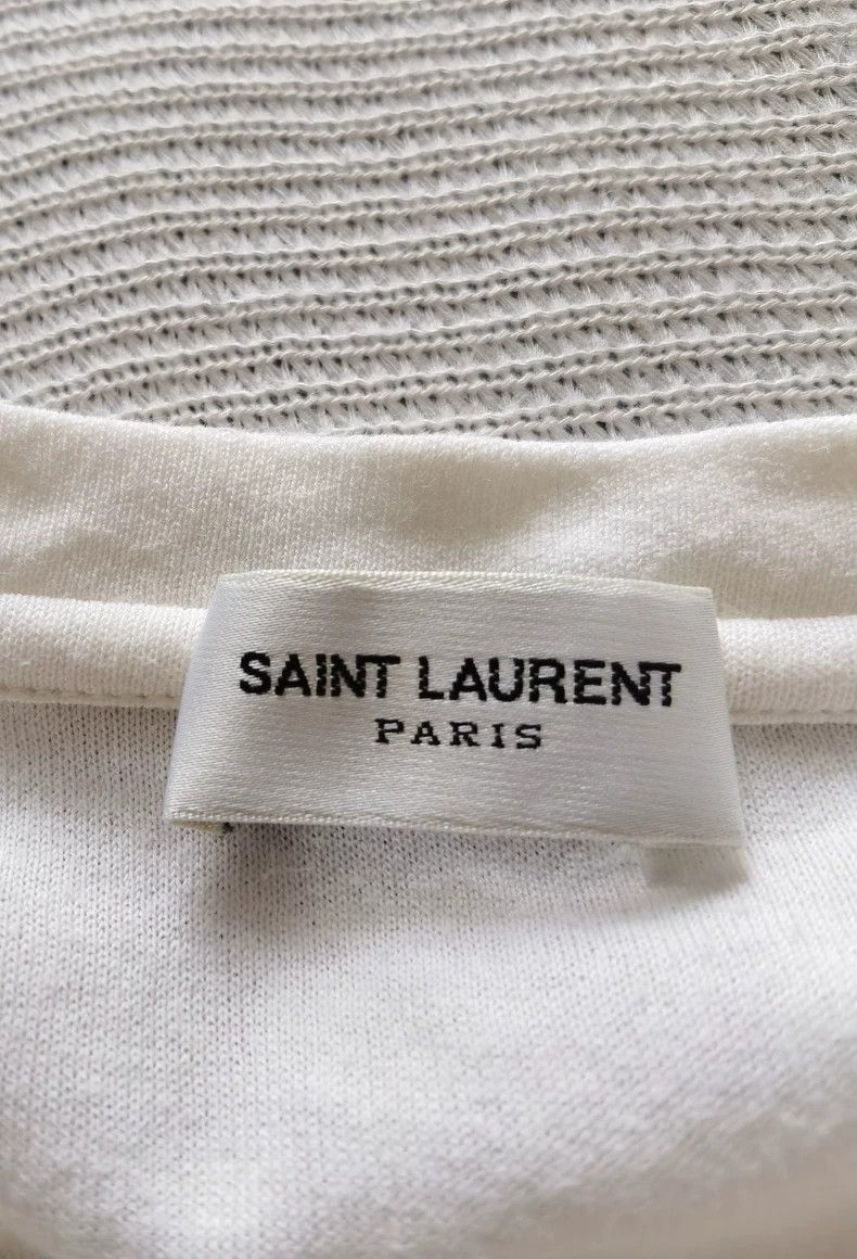 Saint Laurent Paris Saint laurent paris short sleeves 2506-Nextarrow Size US S / EU 44-46 / 1 - 5 Thumbnail