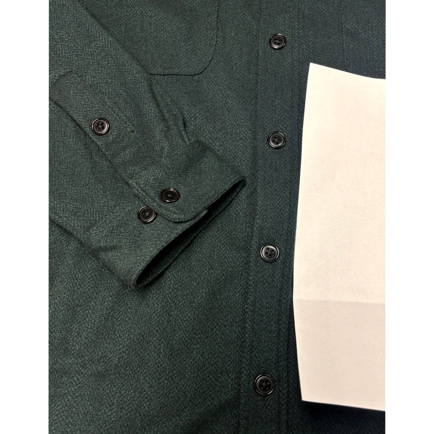 Bonobos Bonobos Stretch Supersoft Fleece Shacket Forest Green Mens XL BSH10809N Size US XL / EU 56 / 4 - 3 Thumbnail