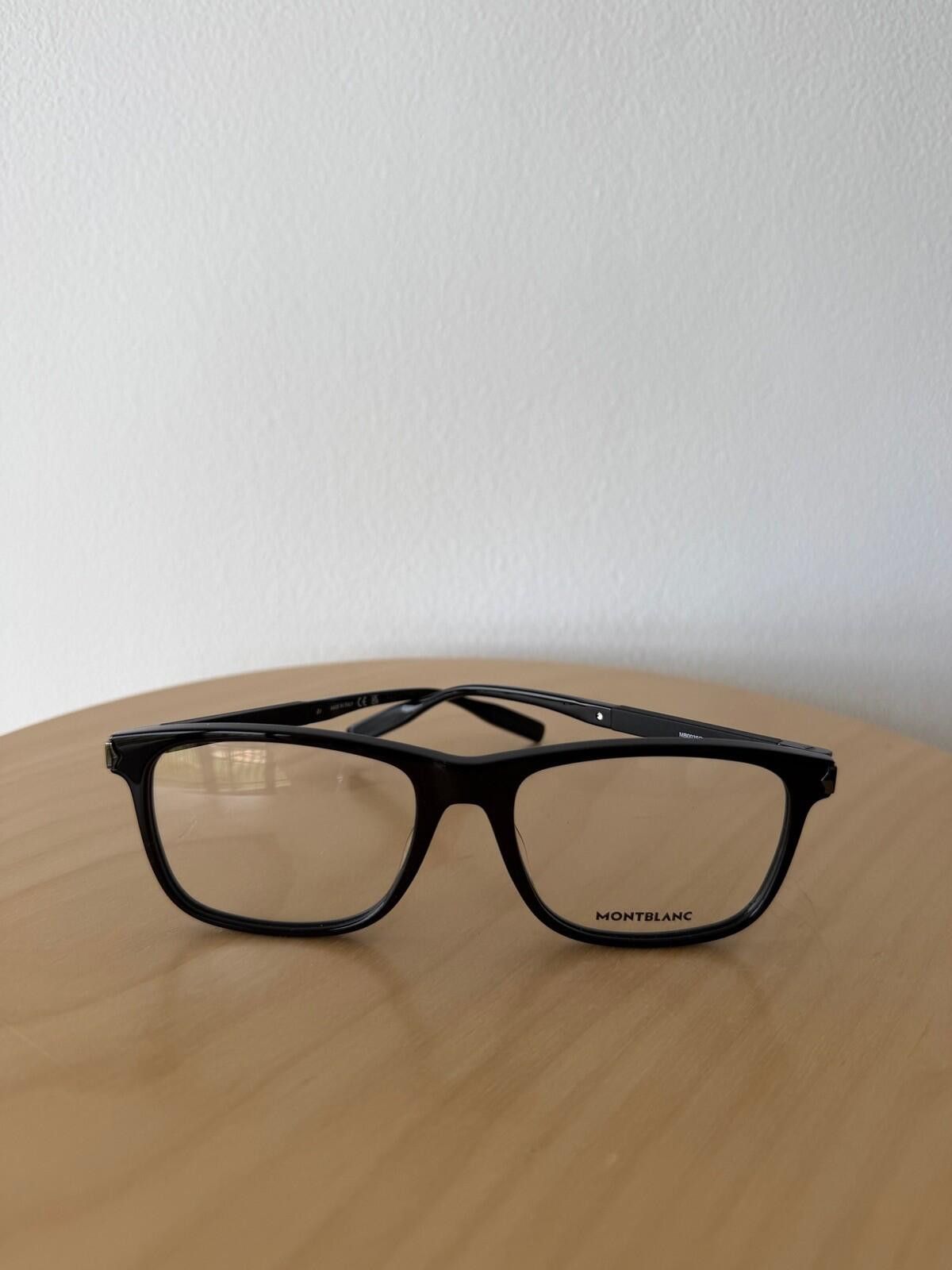 Montblanc New montblanc optical glasses frames eyeglasses MB0035O 005 Size ONE SIZE - 2 Thumbnail