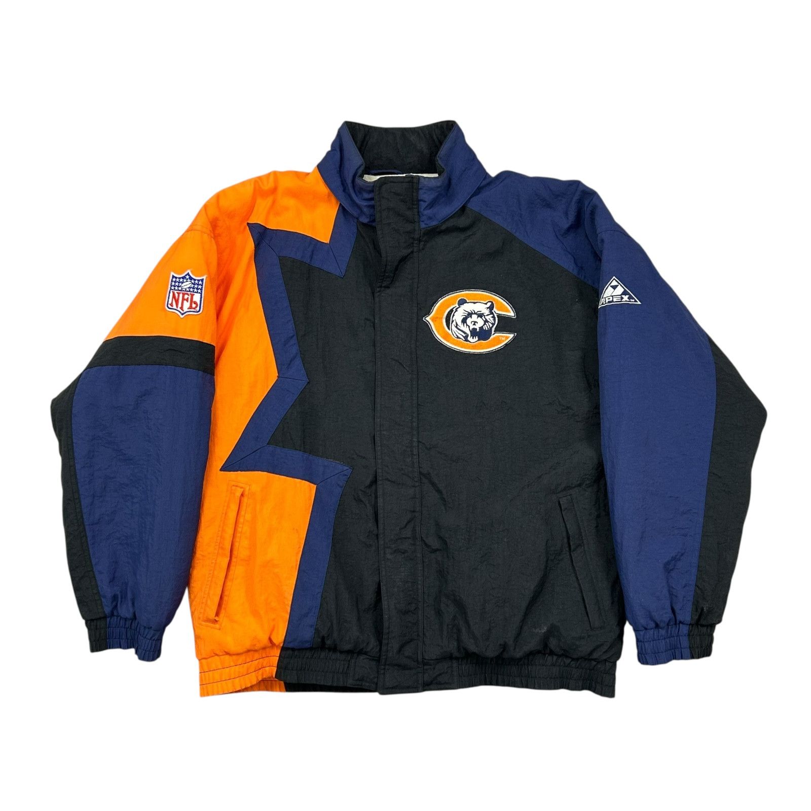 NFL VTG 90s NFL CHICAGO BEARS APEX ONE STAR LOGO PUFFER JACKET Size US L / EU 52-54 / 3 - 2 Thumbnail