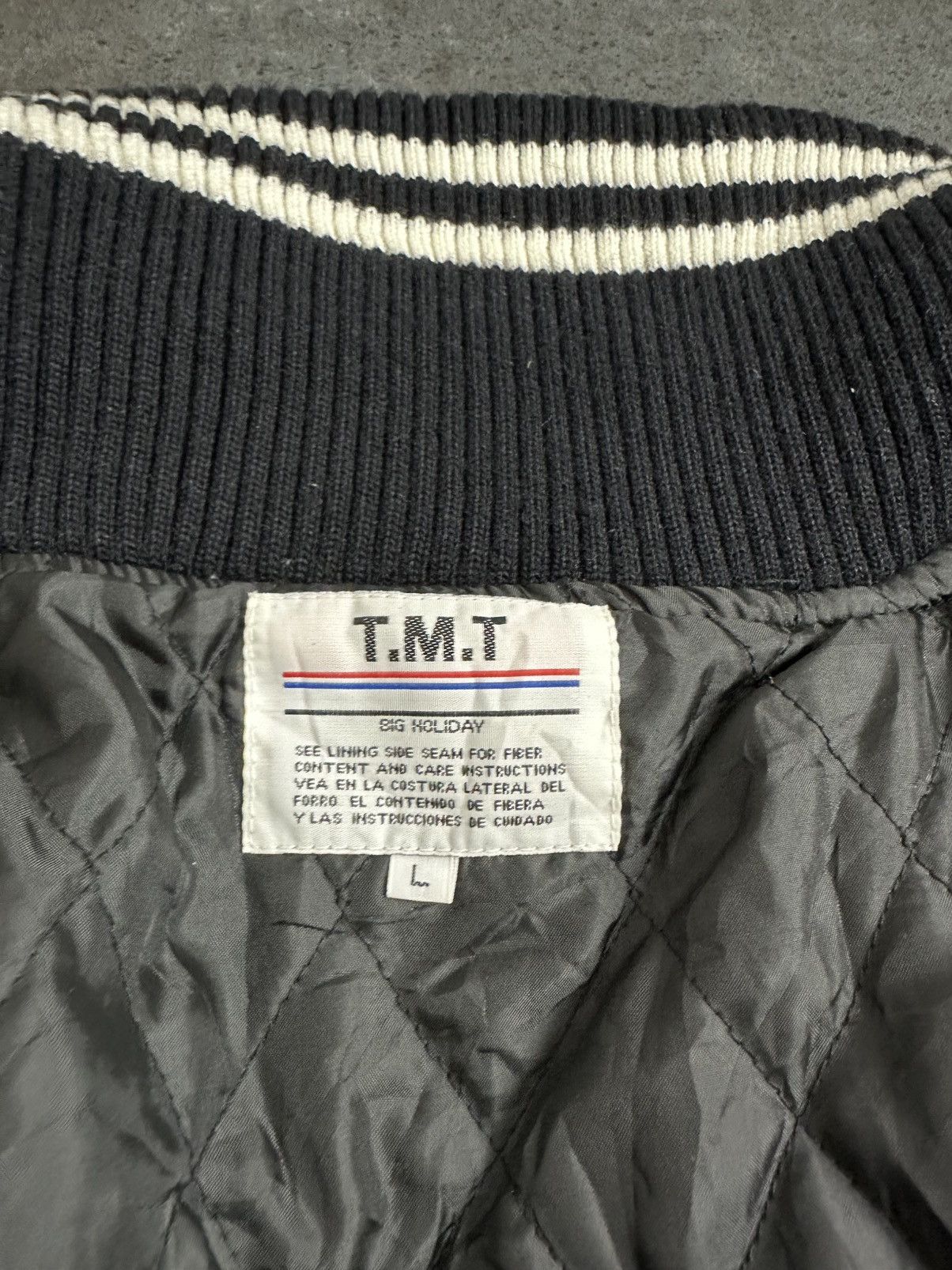 TMT Iconic TMT Japan 🇯🇵 “Big Holiday” Varsity Jacket – Rare Size US L / EU 52-54 / 3 - 3 Thumbnail