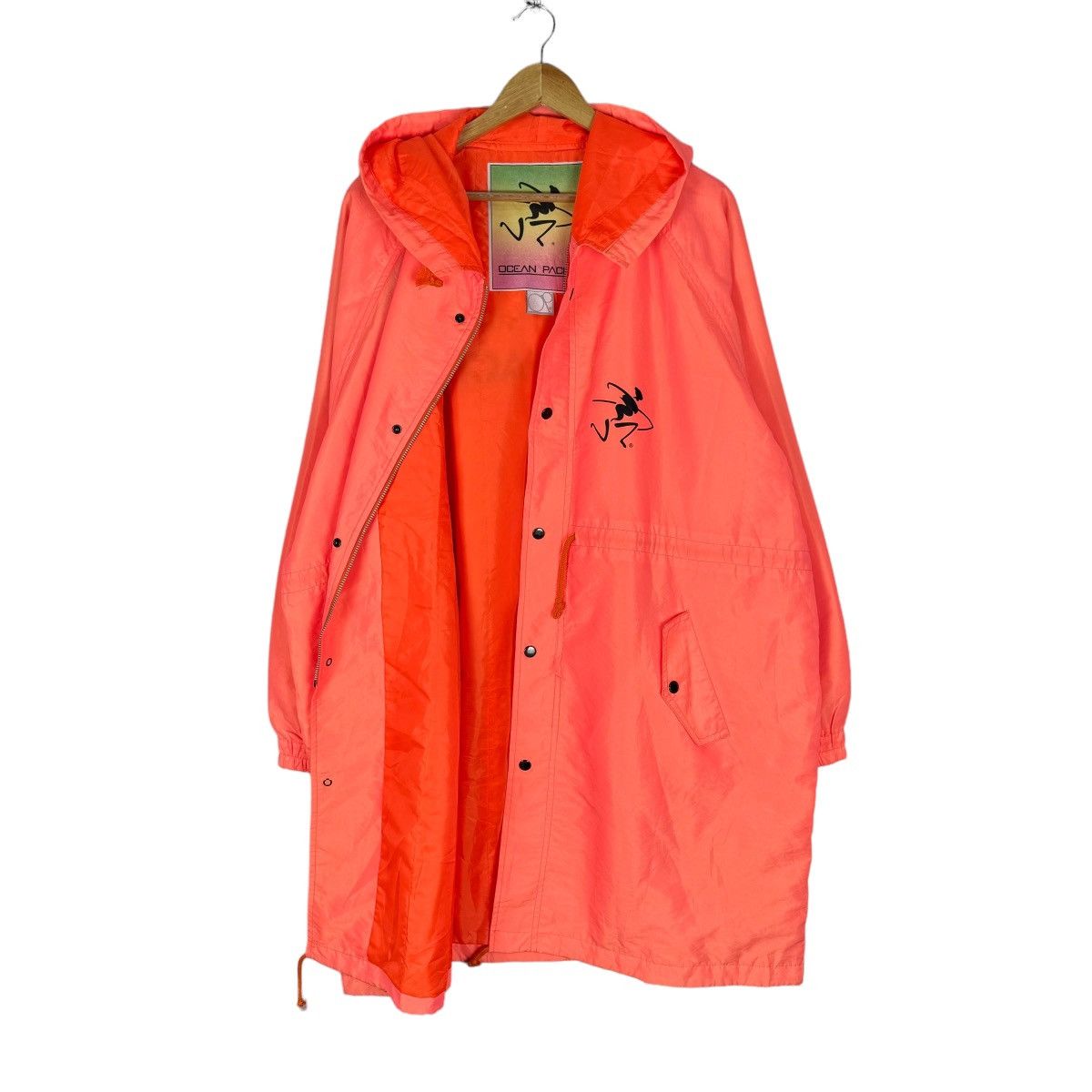 Ocean Pacific × Vintage ❄️80s OCEAN PACIFIC WINTER SURF HOODIE WINDBREAKER JACKET Size US L / EU 52-54 / 3 - 6 Thumbnail