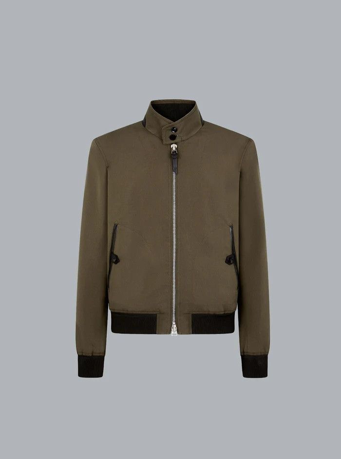o1w1db10425 OBG003 Bomber Jacket in Khaki