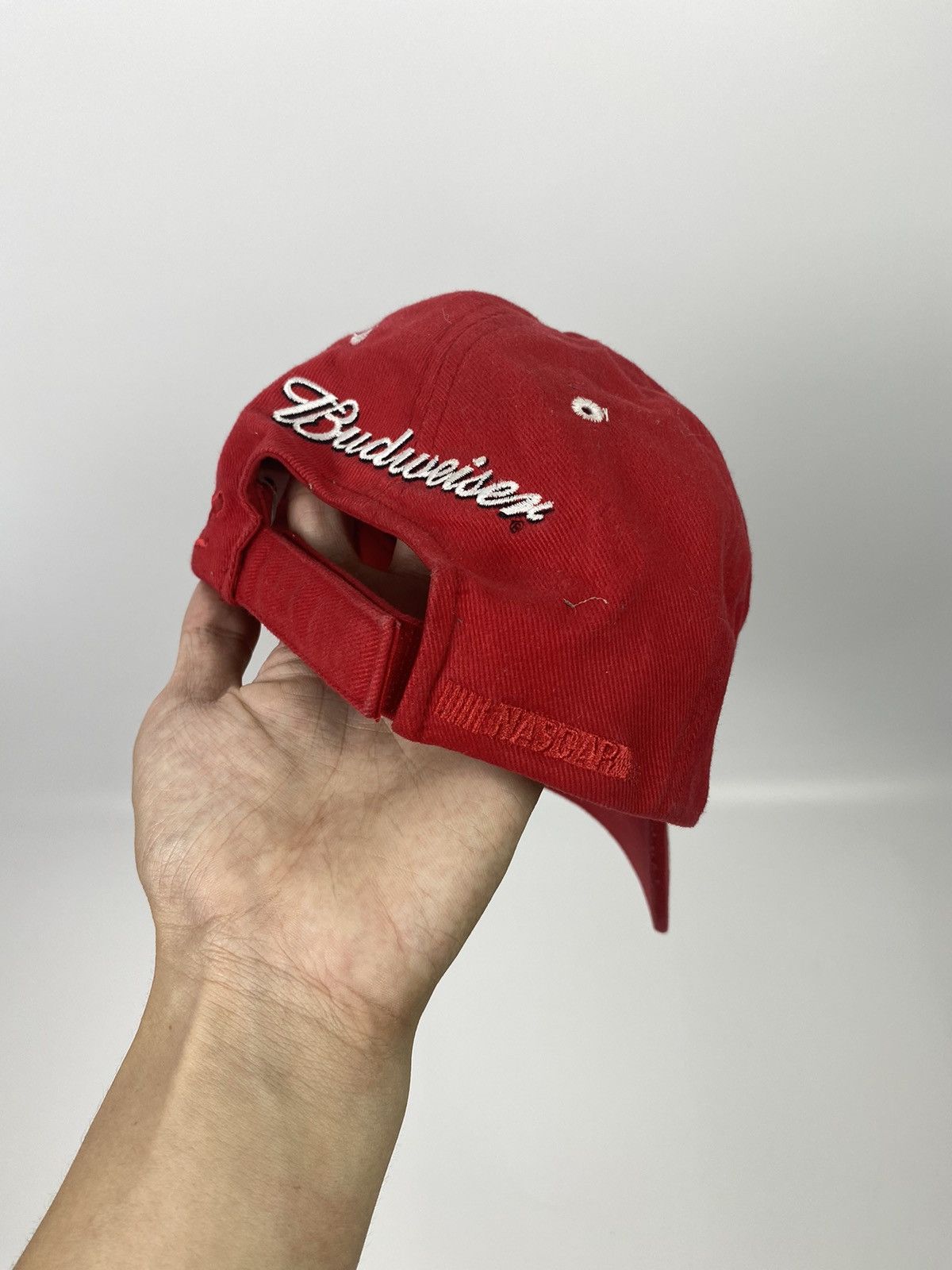 Vintage Nascar hat budweiser Size ONE SIZE - 5 Thumbnail