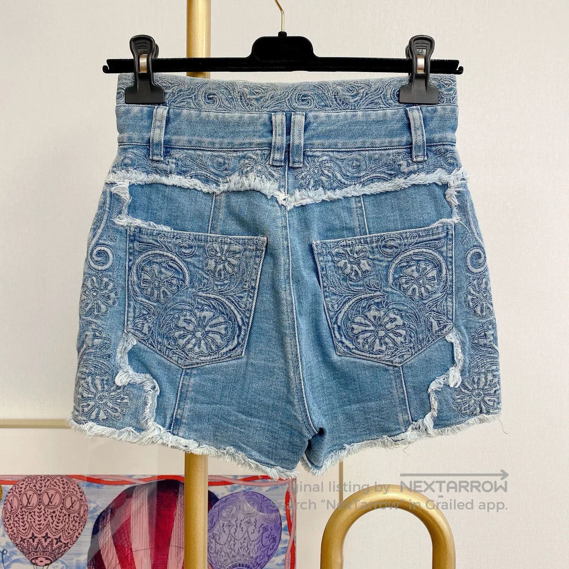 Balmain Balmain Denim Shorts. Size 35" - 2 Thumbnail