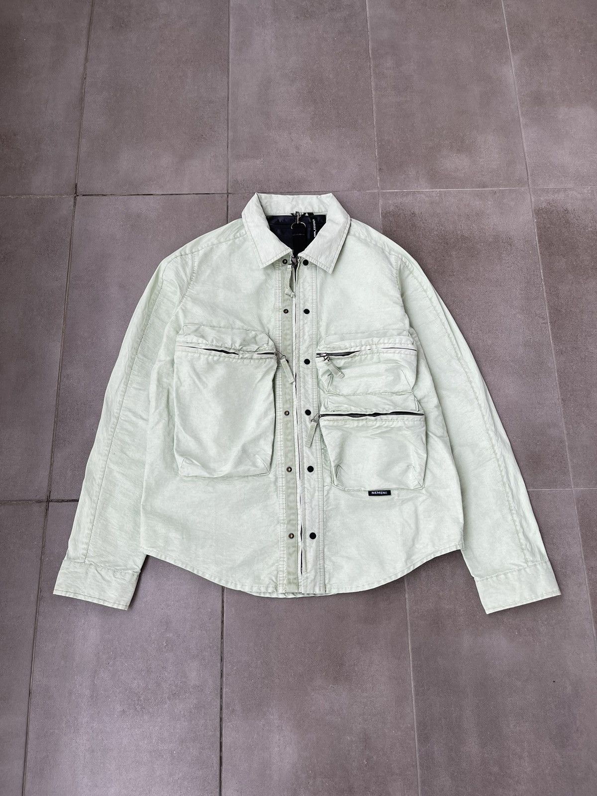 Nemen !DS! SS23 Nemen Tats Zipped Parachute Overshirt Size US S / EU 44-46 / 1 - 8 Thumbnail
